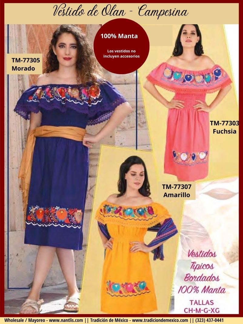 Tradicion de Mexico Vol 30 Ropa Bordada by Nantlis page 05