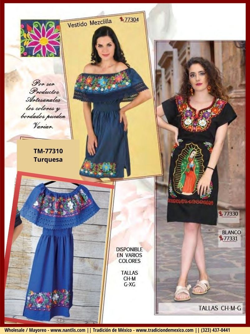 Tradicion de Mexico Vol 30 Ropa Bordada by Nantlis page 06