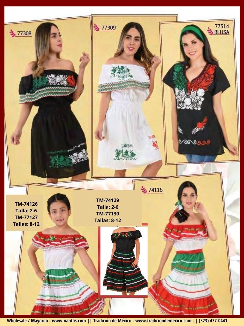 Tradicion de Mexico Vol 30 Ropa Bordada by Nantlis page 41