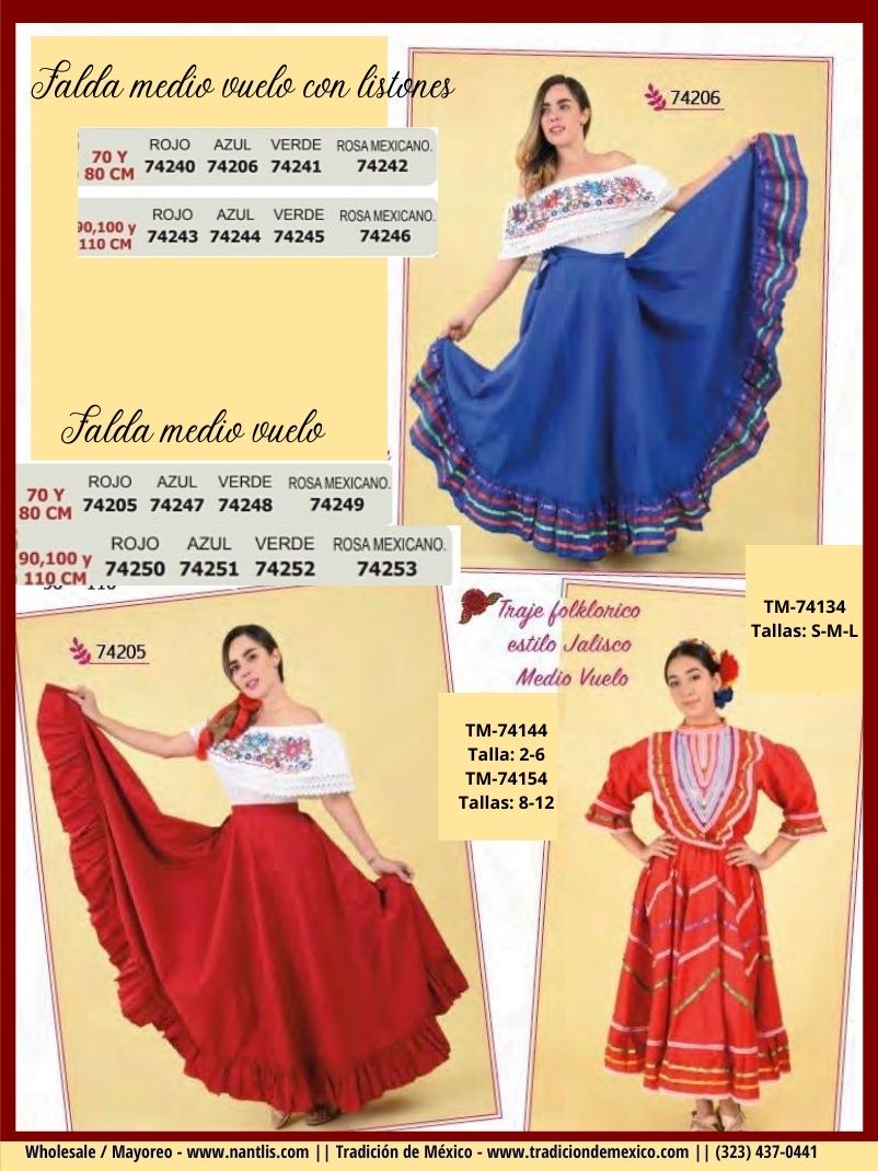 Tradicion de Mexico Vol 30 Ropa Bordada by Nantlis page 44
