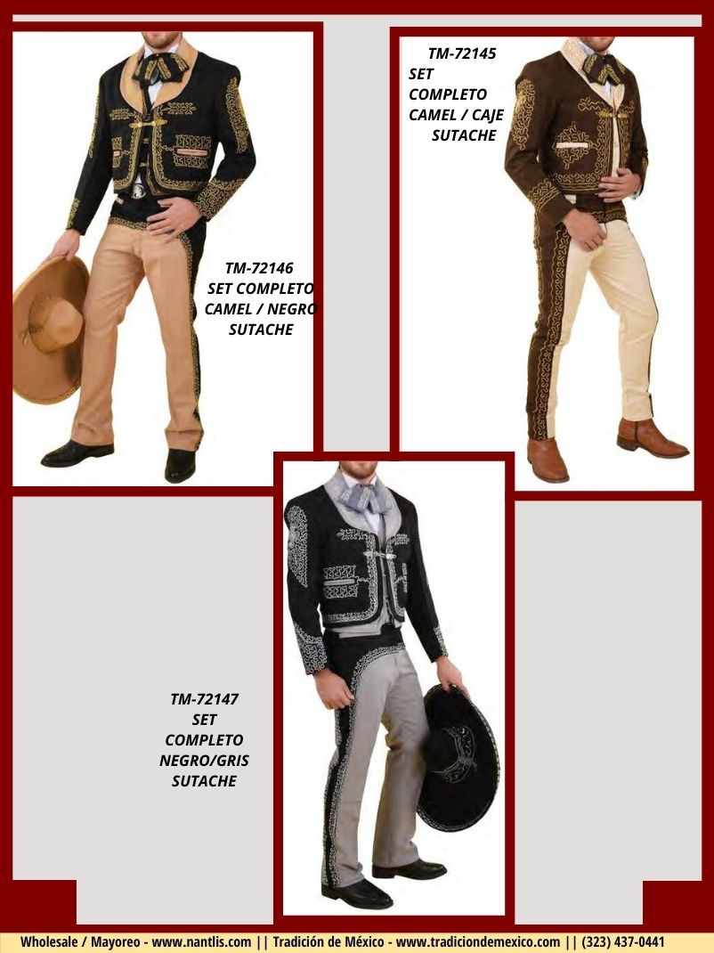 Tradicion de Mexico Vol 31 Trajes de Charro Sombreros y Moños Nantlis page 08