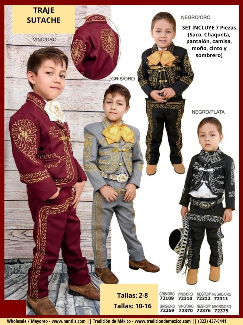 Tradicion de Mexico Vol 31 Trajes de Charro Sombreros y Moños Nantlis page 12