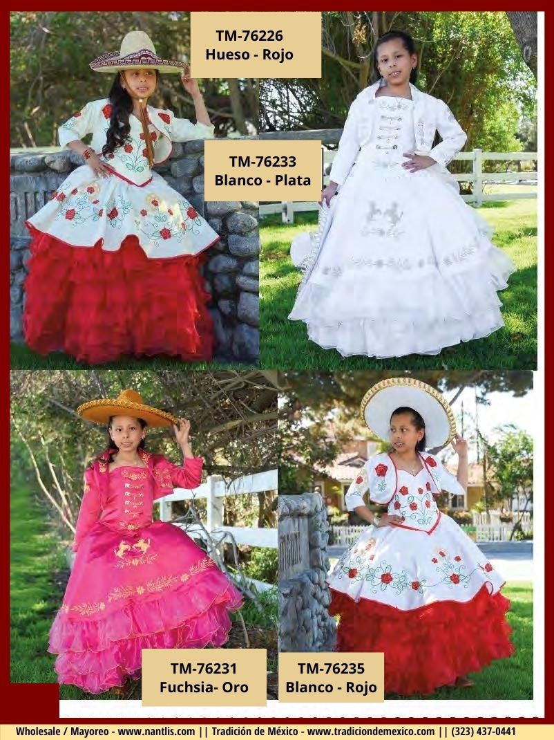 Tradicion de Mexico Vol 31 Trajes de Charro Sombreros y Moños Nantlis page 20