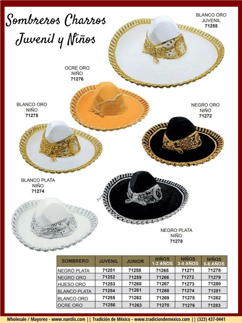 Tradicion de Mexico Vol 31 Trajes de Charro Sombreros y Moños Nantlis page 32