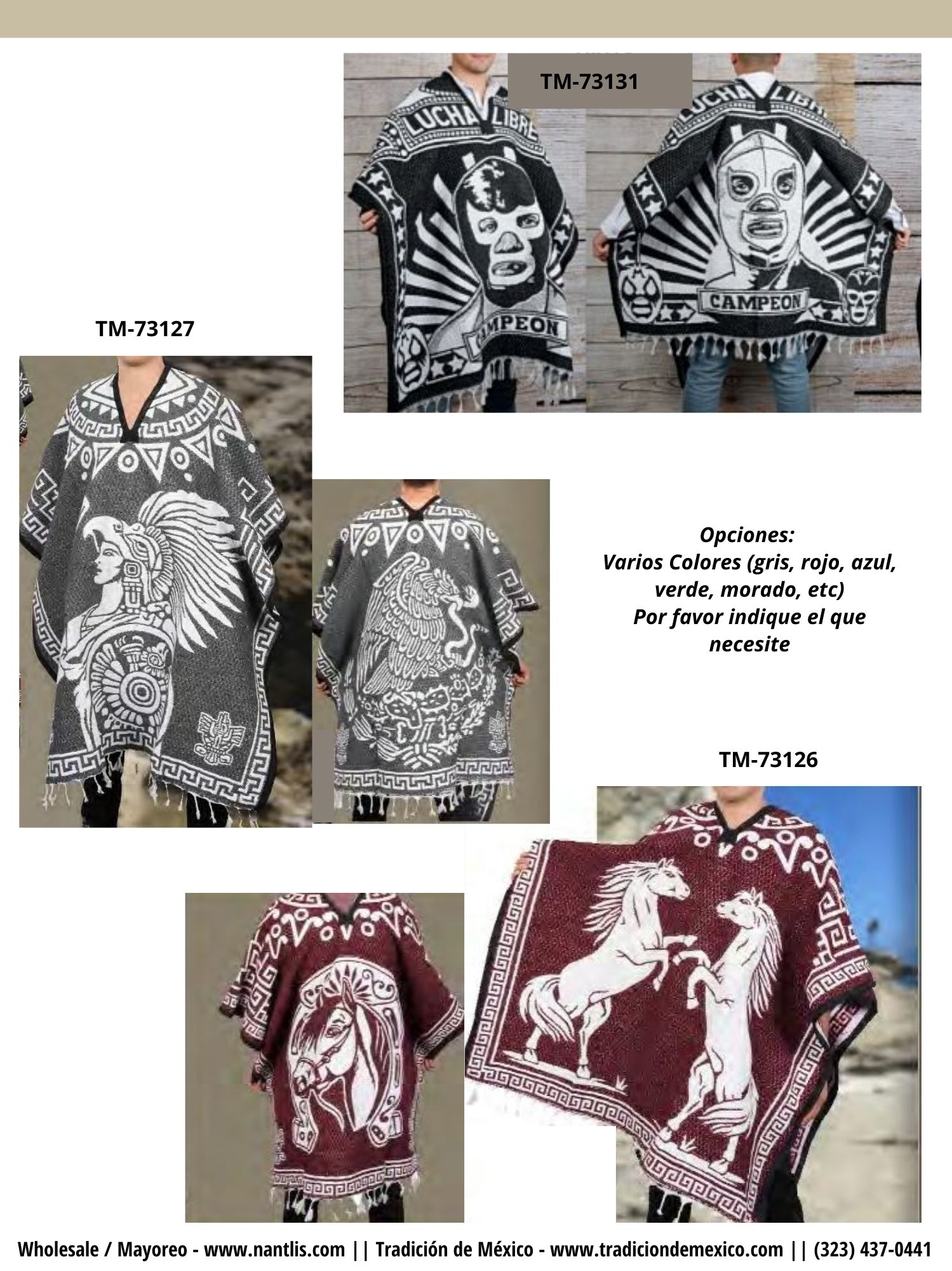 Tradicion de Mexico Vol 32 Gabanes Rebozos Chamarras y capas by Nantlis page 04