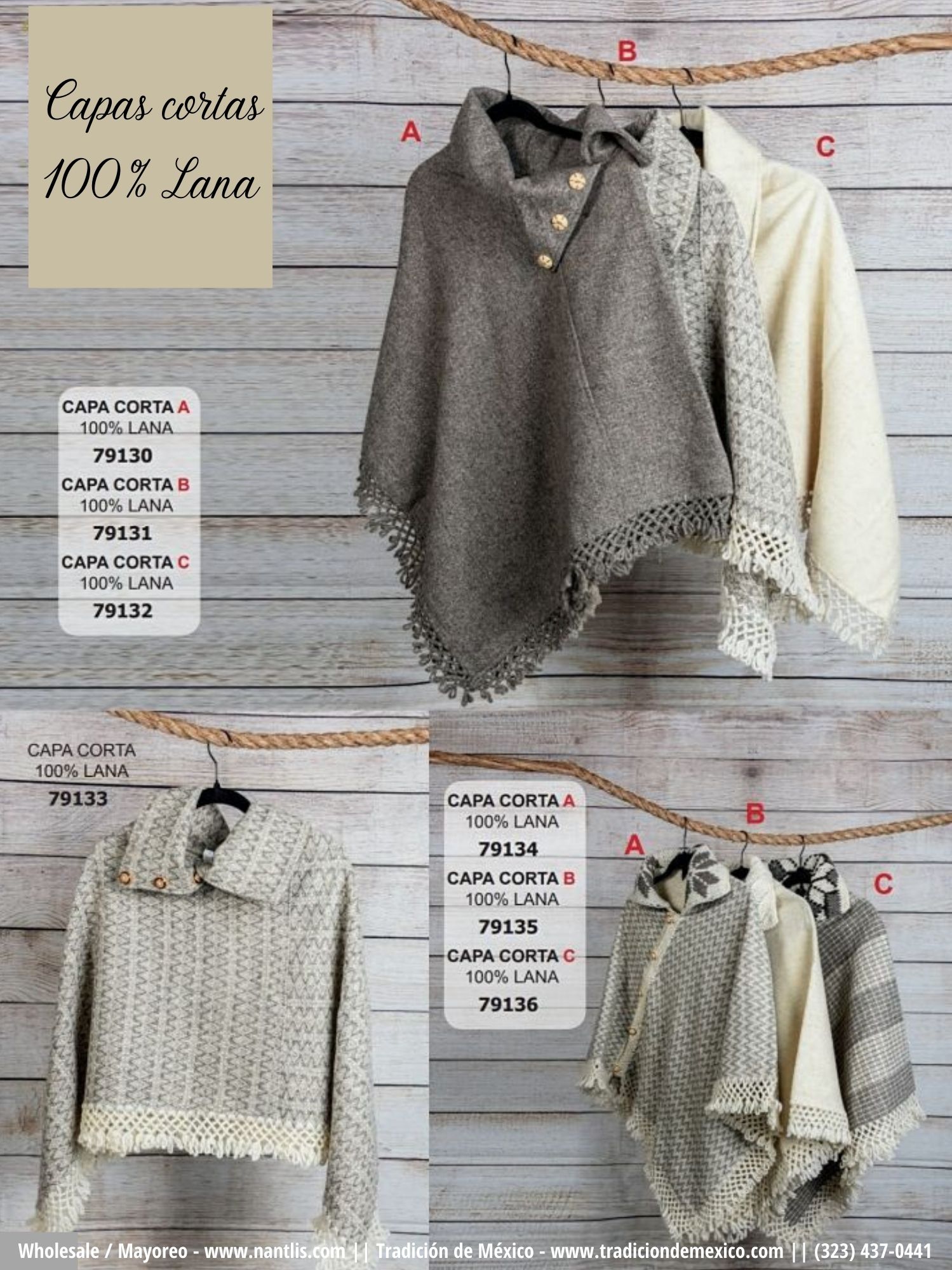 Tradicion de Mexico Vol 32 Gabanes Rebozos Chamarras y capas by Nantlis page 15