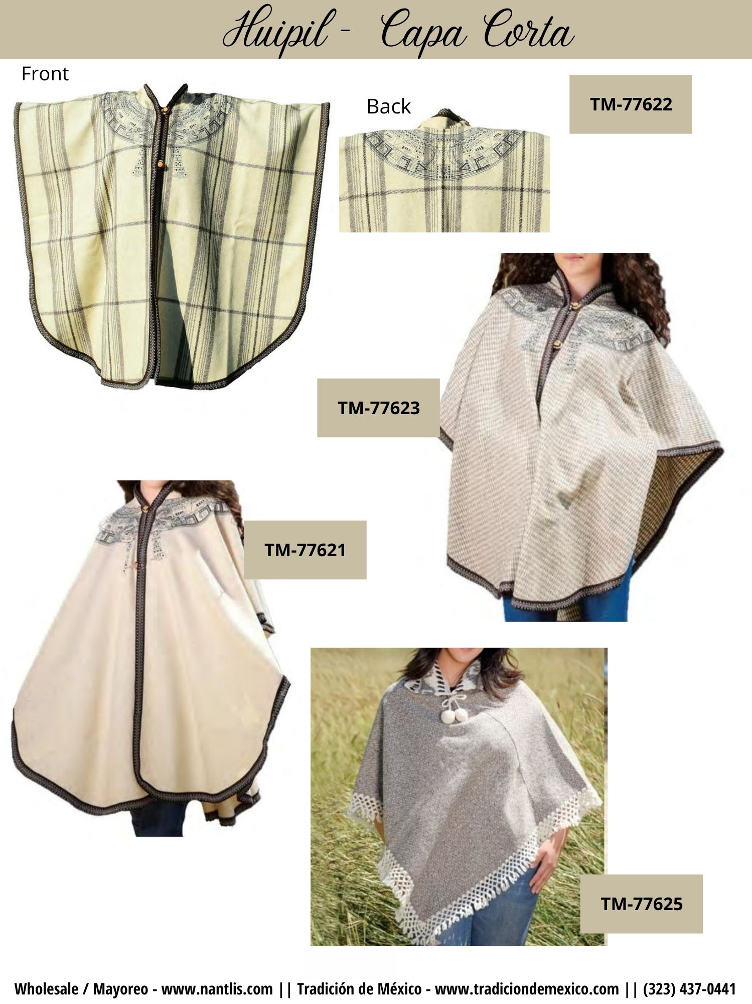 Tradicion de Mexico Vol 32 Gabanes Rebozos Chamarras y capas by Nantlis page 16