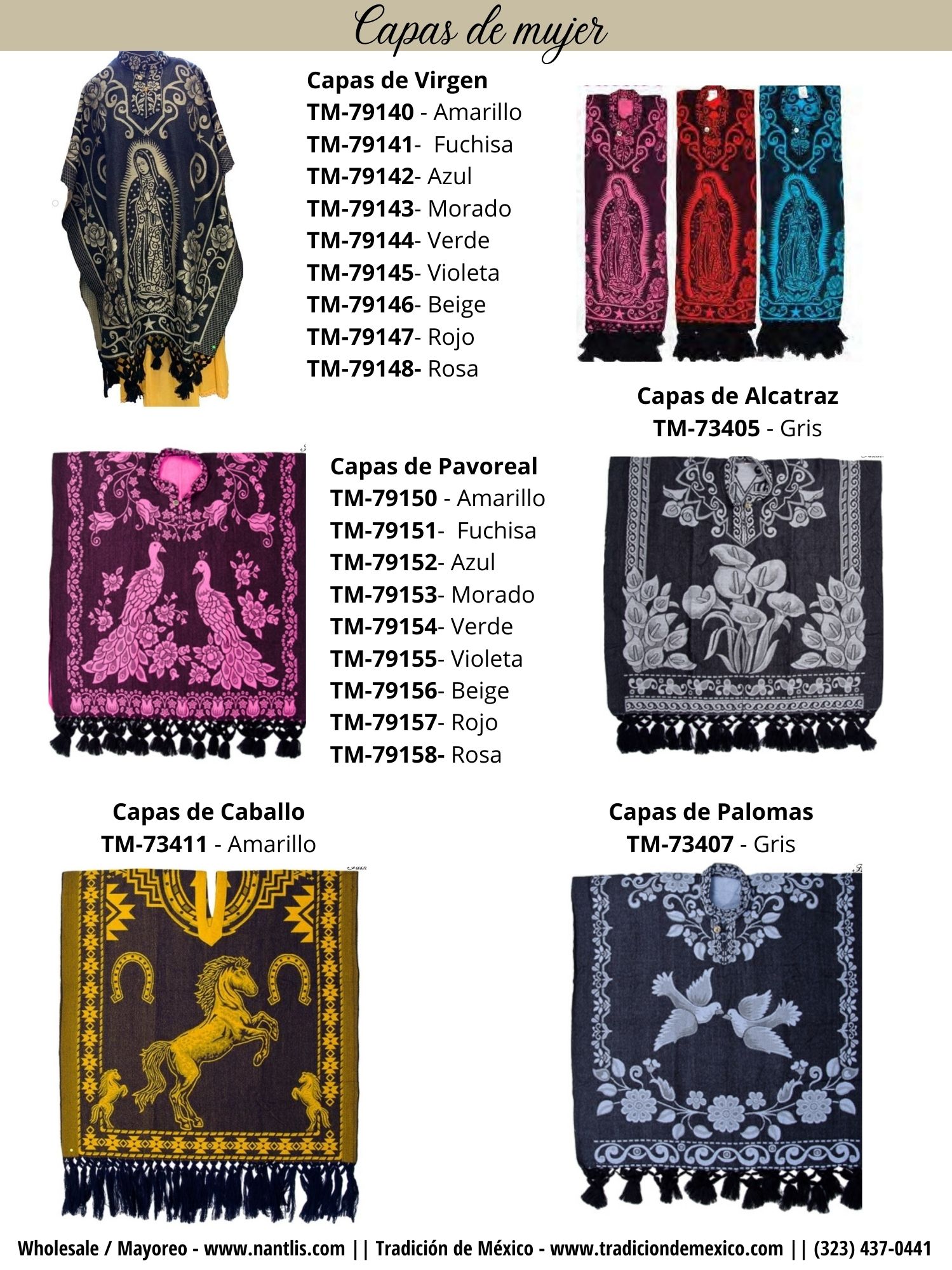 Tradicion de Mexico Vol 32 Gabanes Rebozos Chamarras y capas by Nantlis page 18