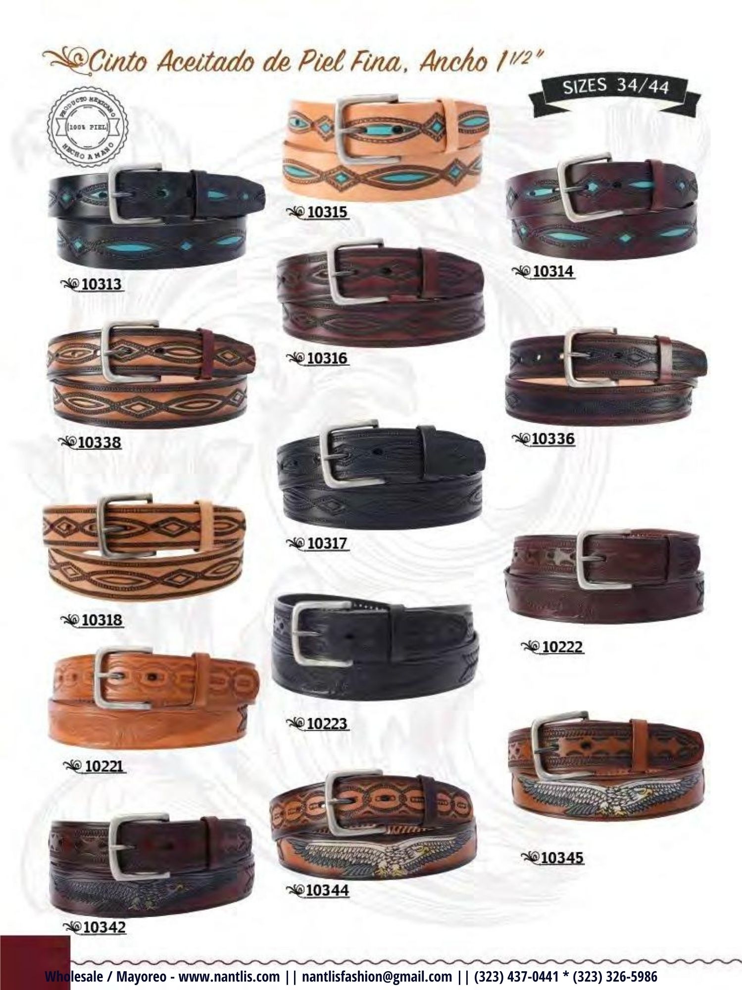 Tradicion de Mexico Vol 33 Cintos hebillas y carteras by Nantlis page 16