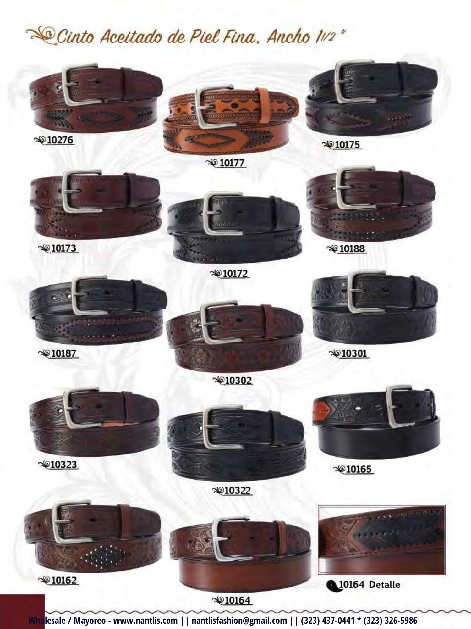 Tradicion de Mexico Vol 33 Cintos hebillas y carteras by Nantlis page 18