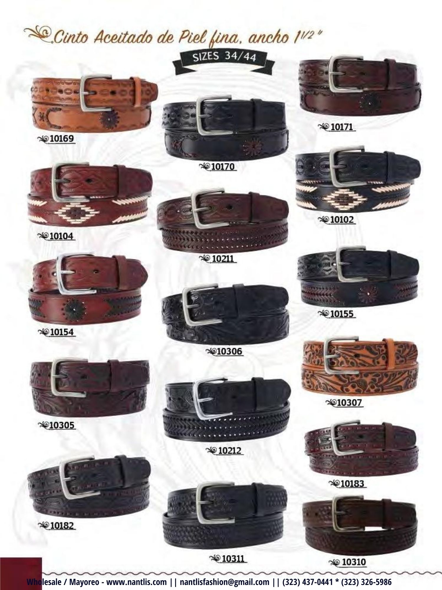 Tradicion de Mexico Vol 33 Cintos hebillas y carteras by Nantlis page 20