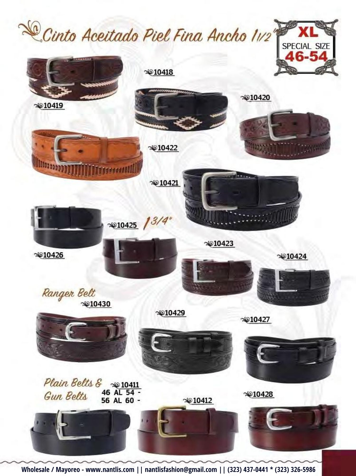 Tradicion de Mexico Vol 33 Cintos hebillas y carteras by Nantlis page 24