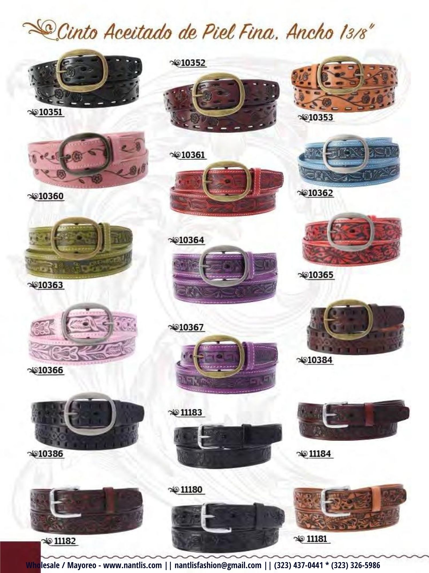 Tradicion de Mexico Vol 33 Cintos hebillas y carteras by Nantlis page 28