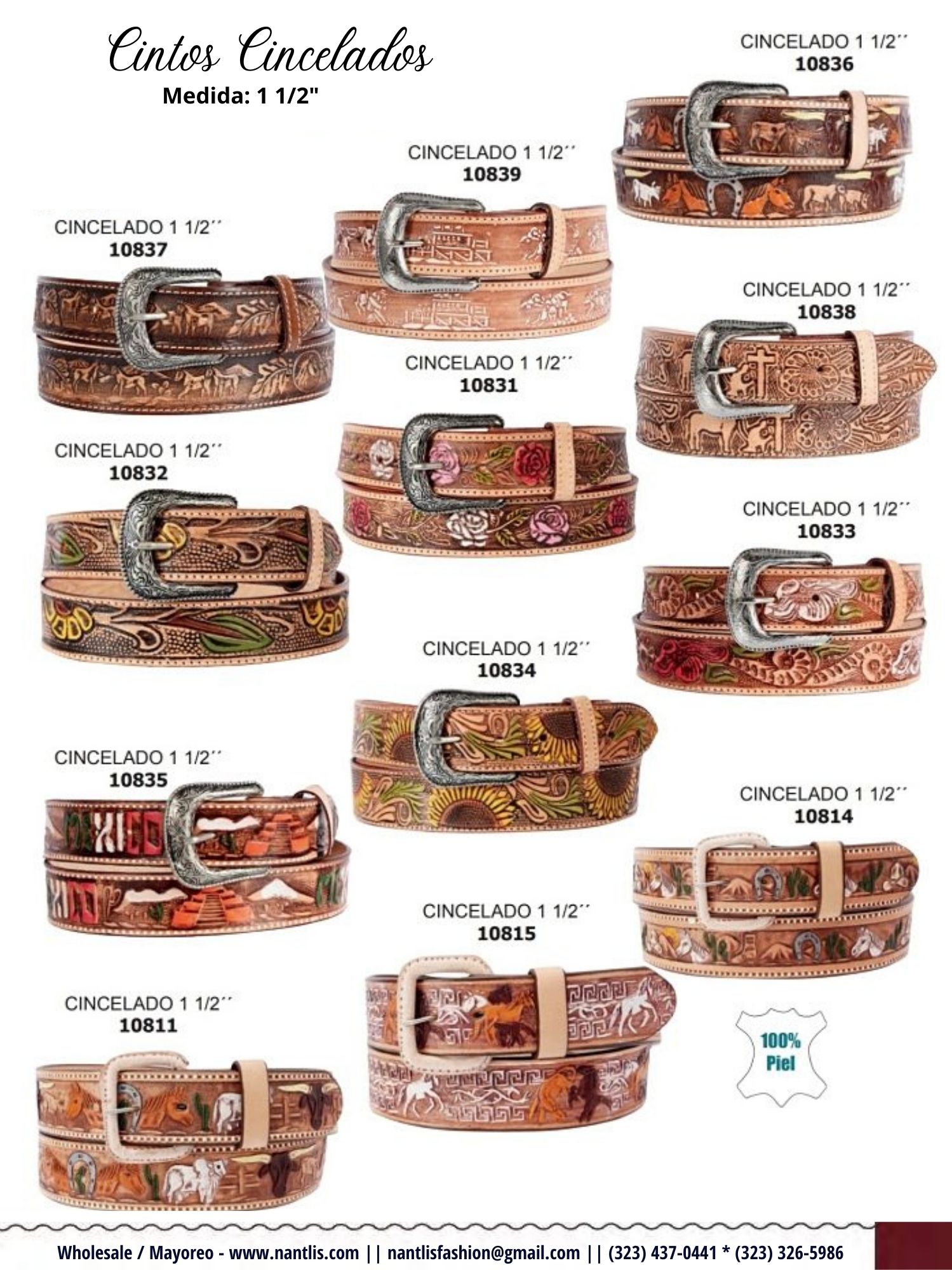 Tradicion de Mexico Vol 33 Cintos hebillas y carteras by Nantlis page 30