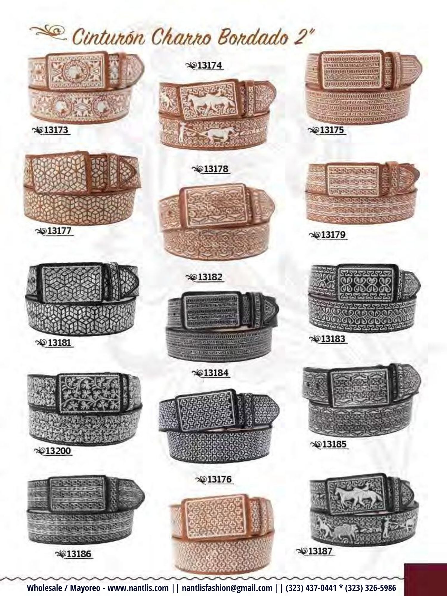 Tradicion de Mexico Vol 33 Cintos hebillas y carteras by Nantlis page 35