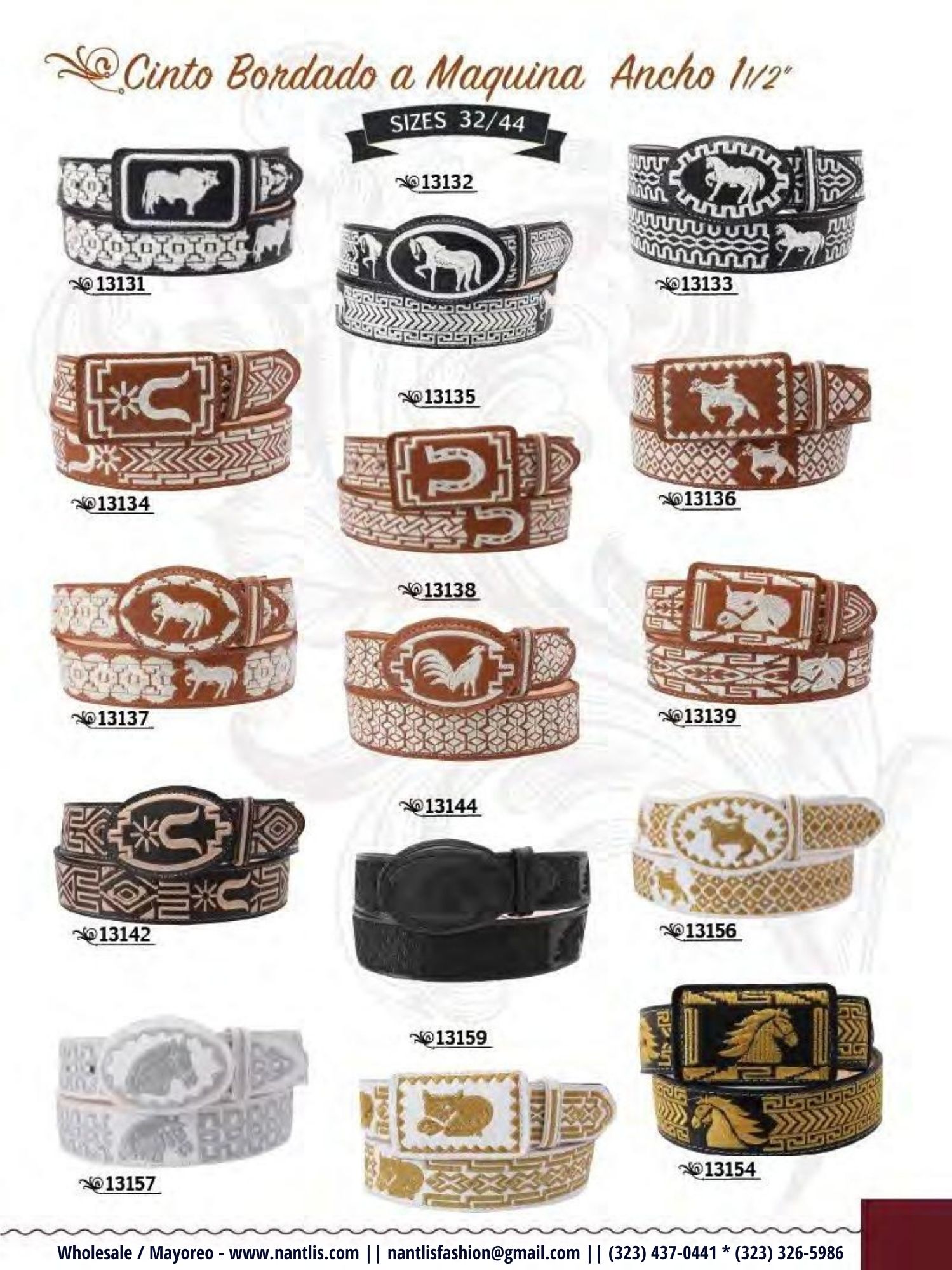 Tradicion de Mexico Vol 33 Cintos hebillas y carteras by Nantlis page 36