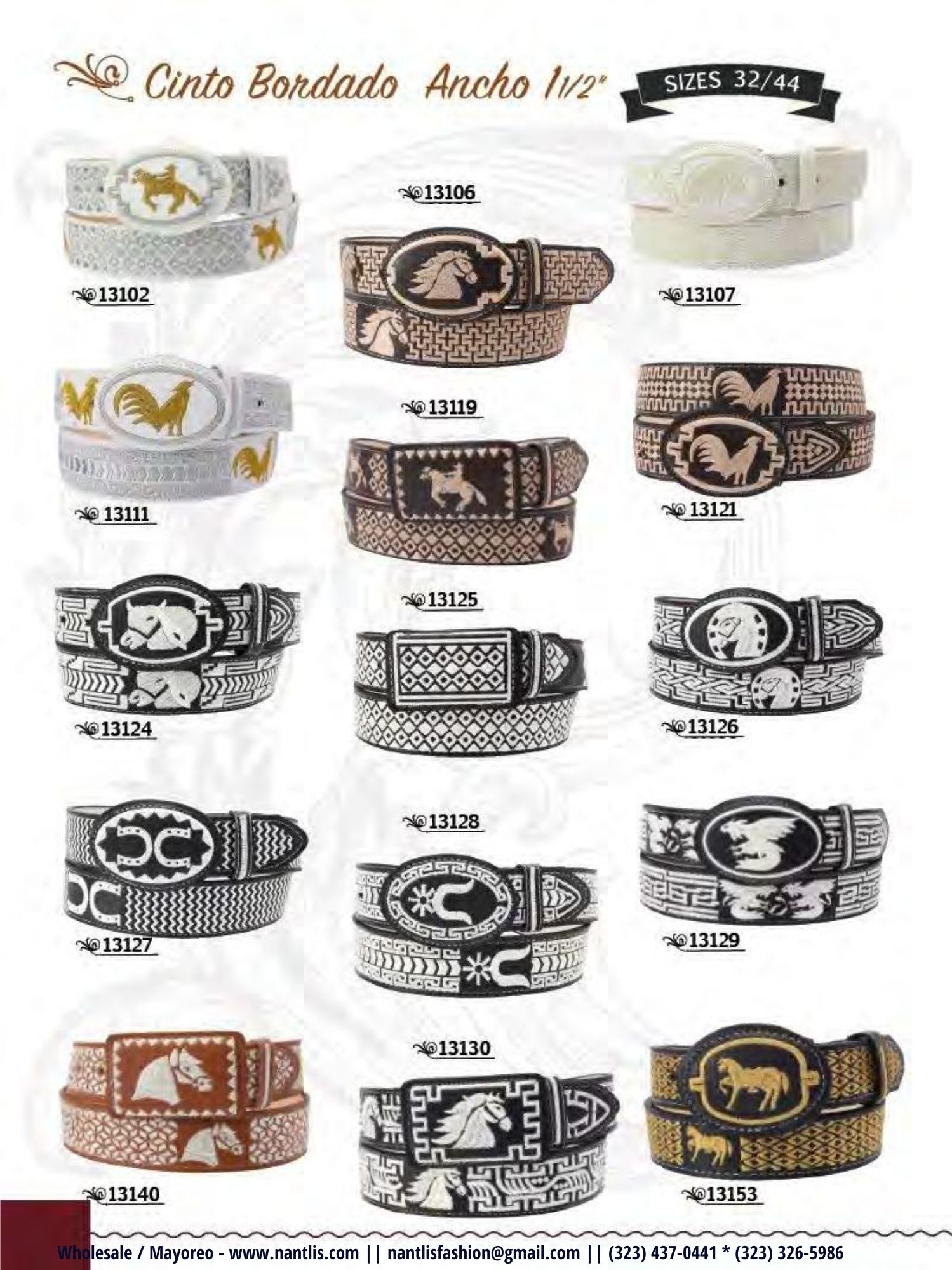 Tradicion de Mexico Vol 33 Cintos hebillas y carteras by Nantlis page 37