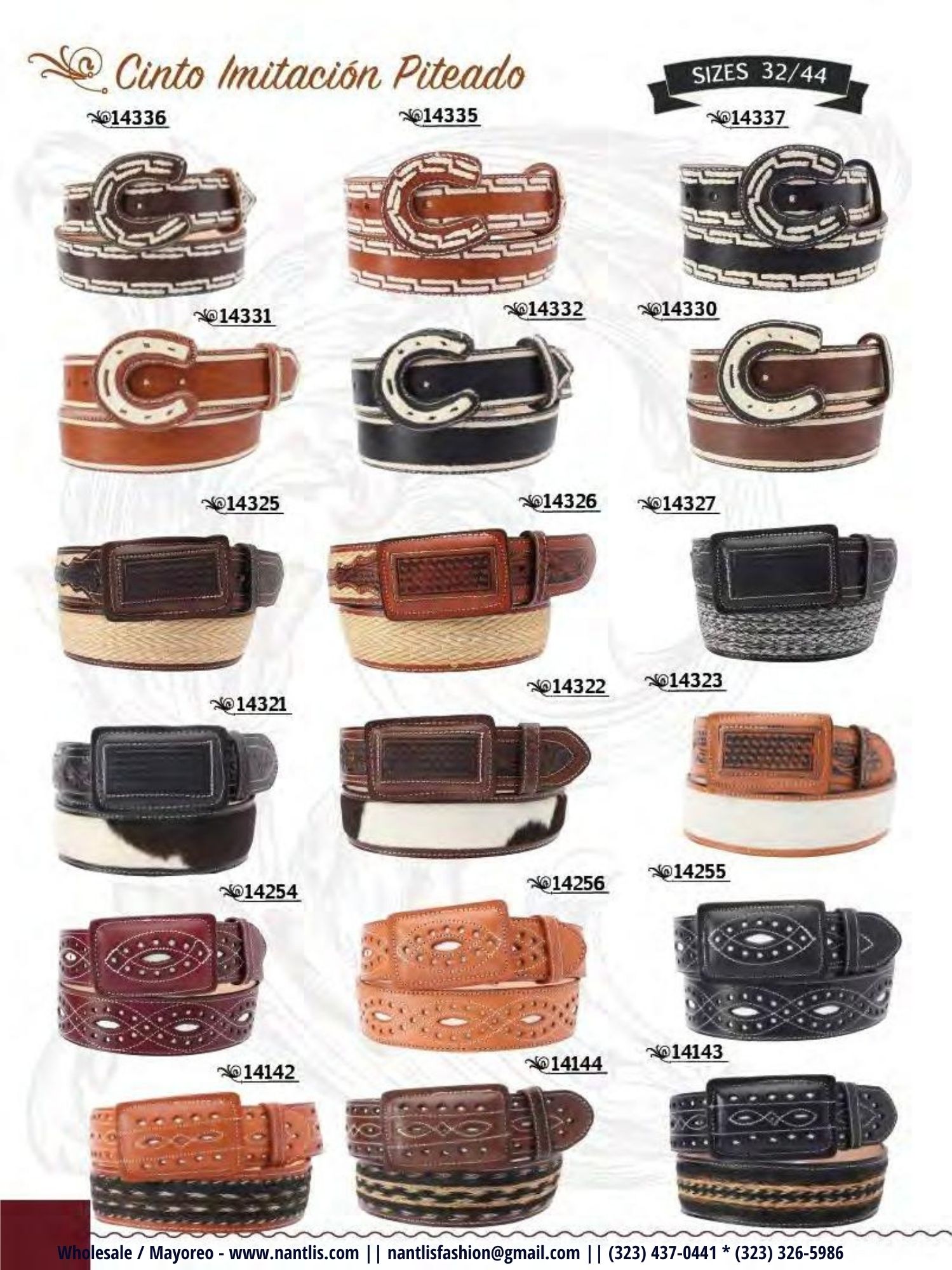 Tradicion de Mexico Vol 33 Cintos hebillas y carteras by Nantlis page 38