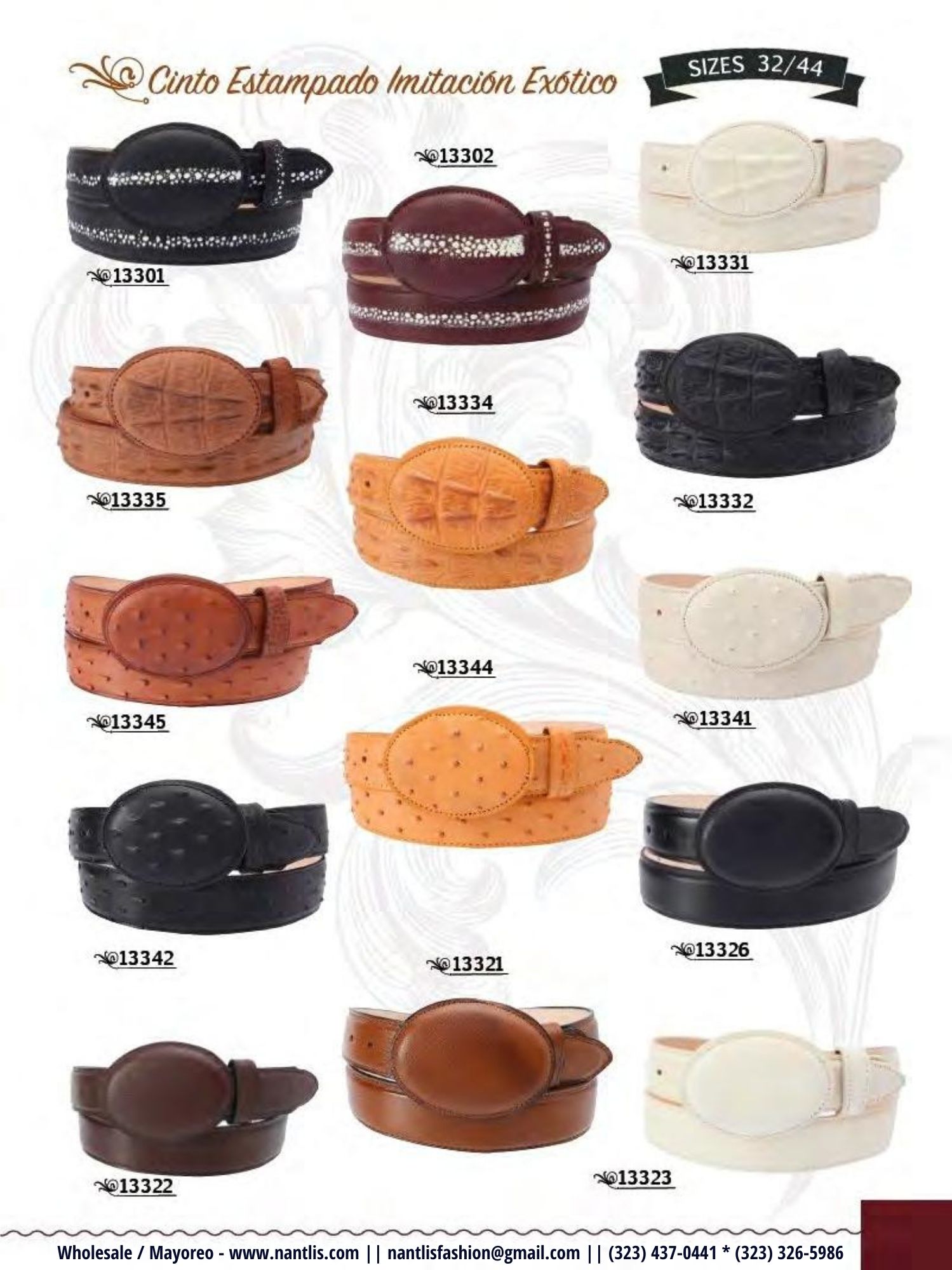 Tradicion de Mexico Vol 33 Cintos hebillas y carteras by Nantlis page 39