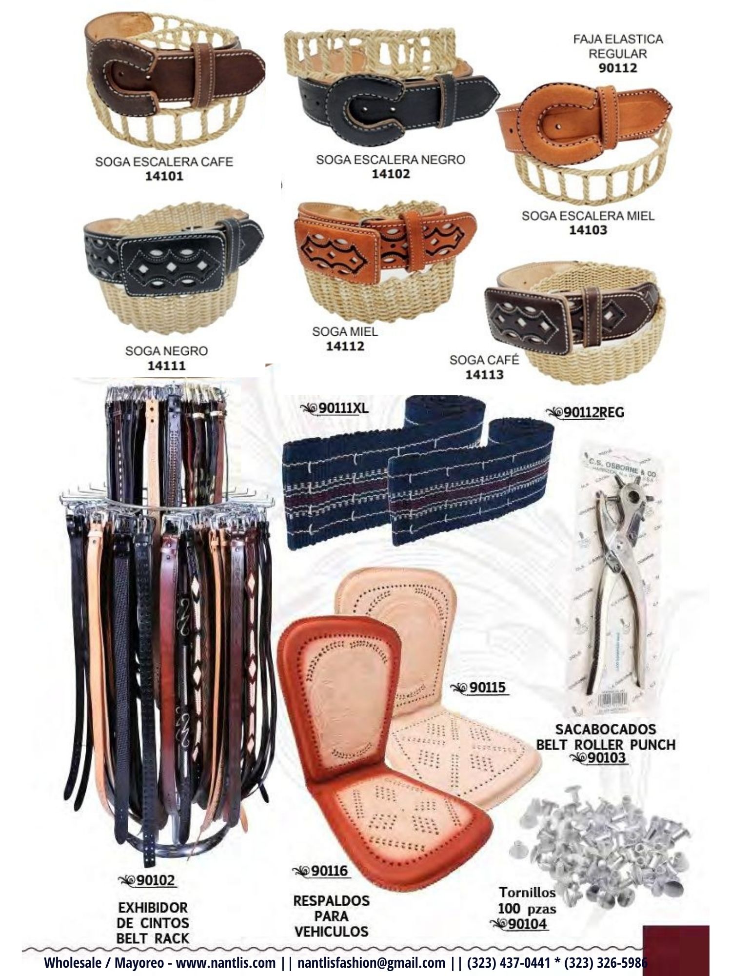 Tradicion de Mexico Vol 33 Cintos hebillas y carteras by Nantlis page 41