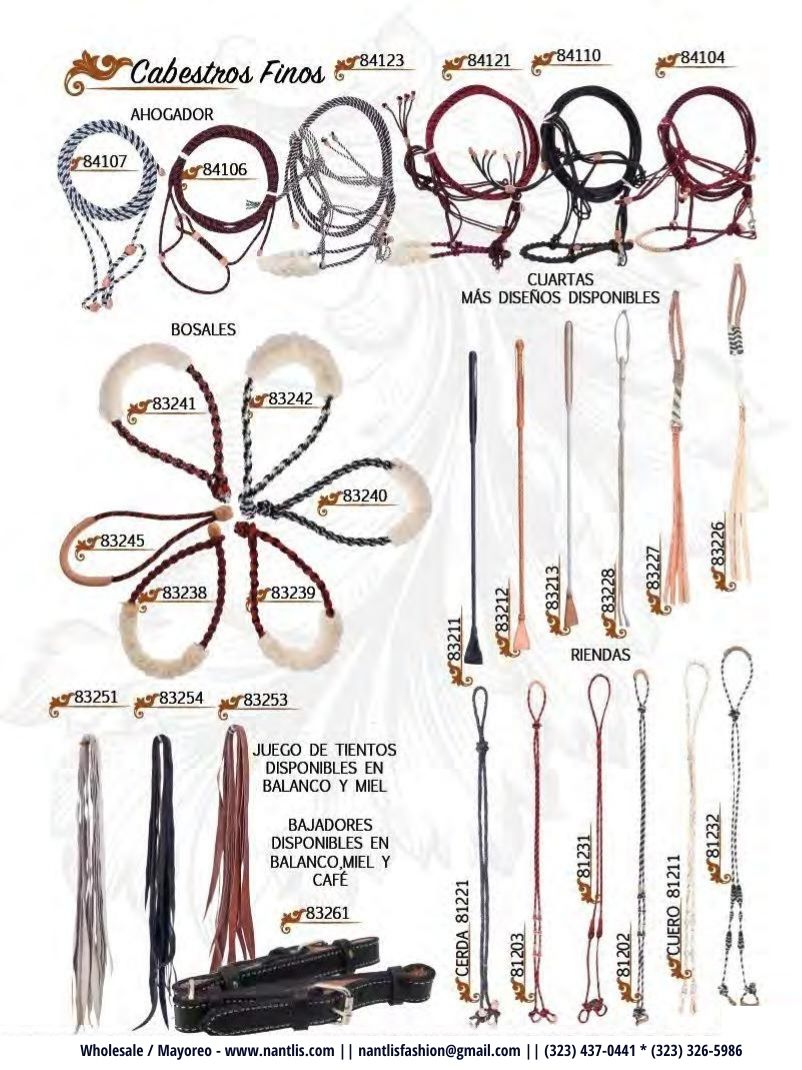 Tradicion de Mexico Vol 36 Articulos de charreria y para caballo by Nantlis page 17