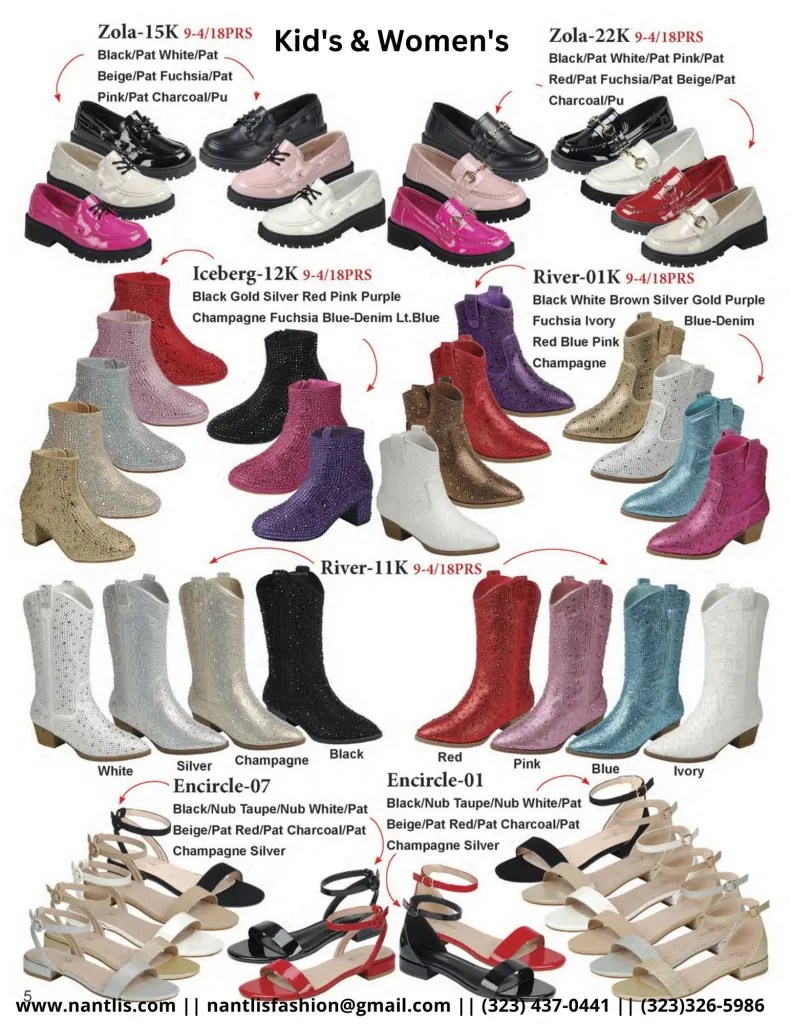 Nantlis FL-221 Botas casuales y fiesta para hombre ninos y mujer page 06