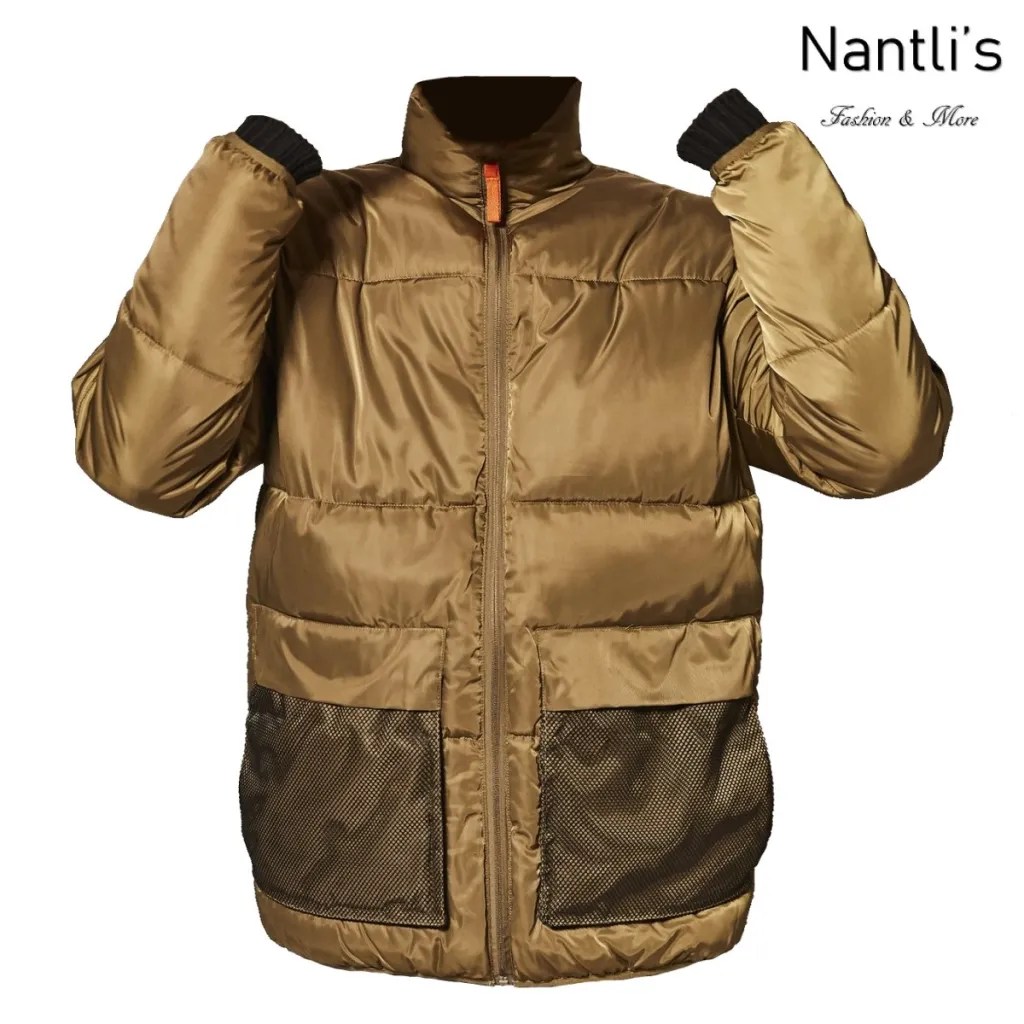 Chamarras por mayoreo en estados Unidos wholesale jackets TM-L412425 Militar Green Chamarra Fina para Hombre Nantlis