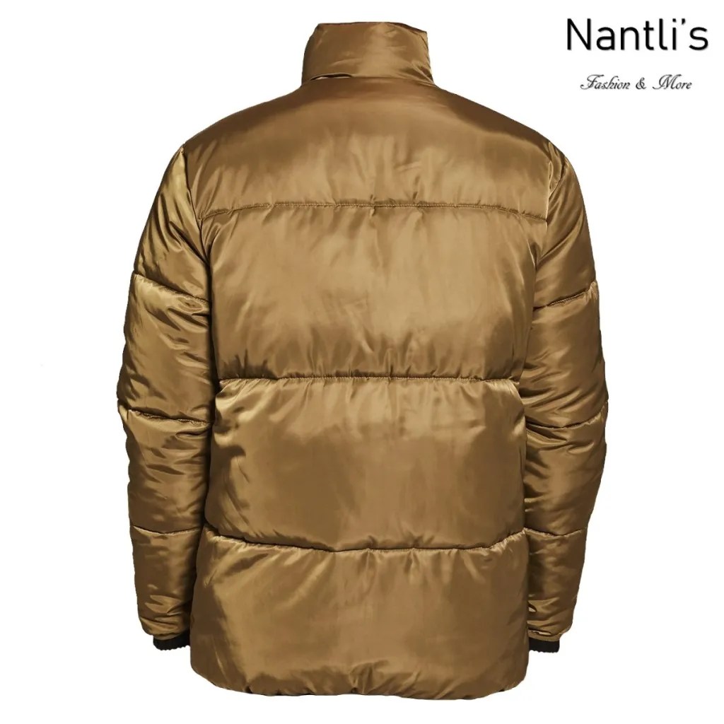 Chamarras por mayoreo en estados Unidos wholesale jackets TM-L412425 Militar Green Chamarra Fina para Hombre Rear View Nantlis