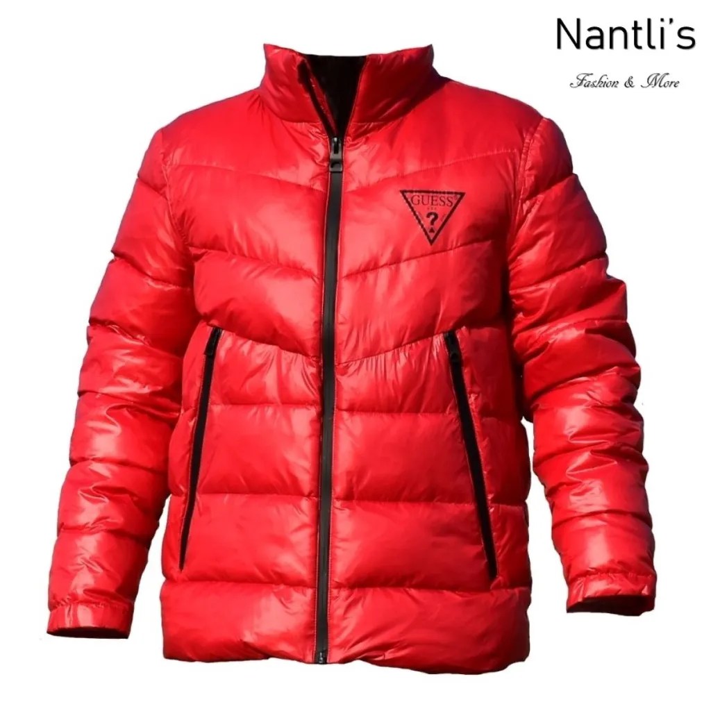 Chamarras por mayoreo en estados Unidos wholesale jackets TM-111PN1888 Red Chamarra Fina para Hombre Front View Nantlis