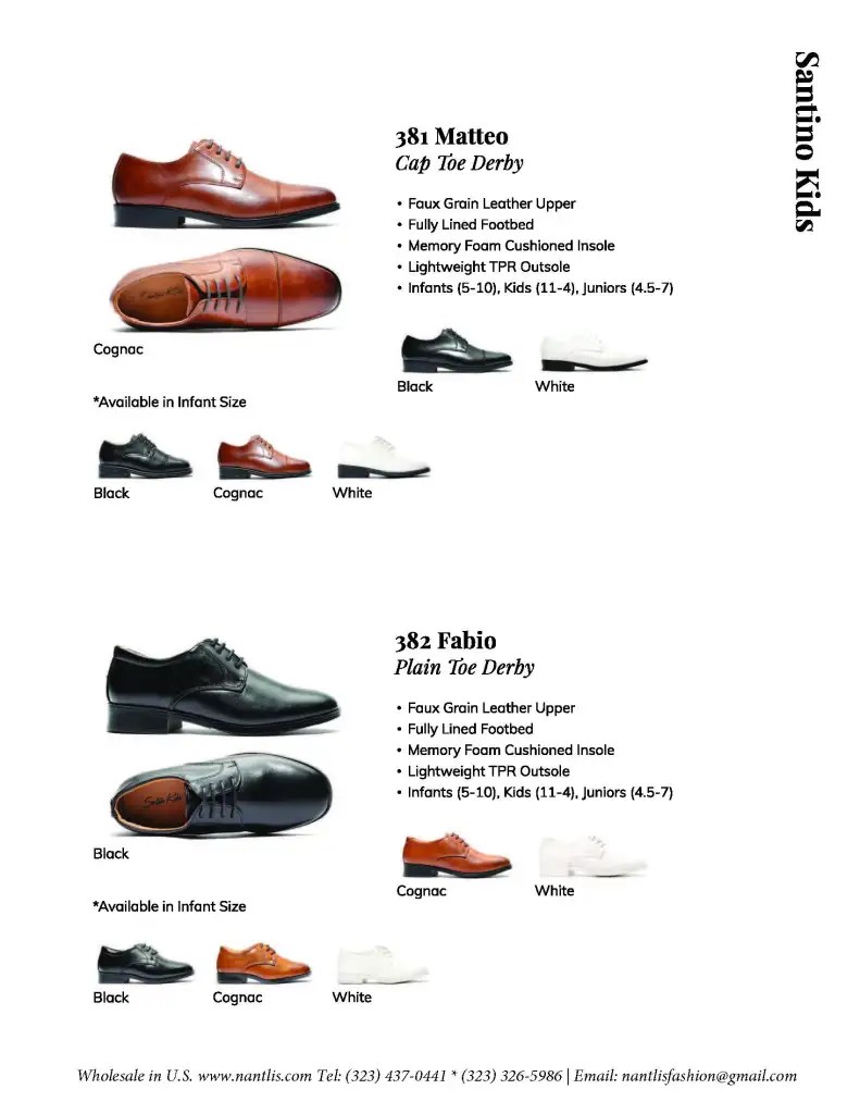 Catalogo Vol 30 Calzado por Mayoreo para hombres y ninos Nantlis Wholesale Page 32