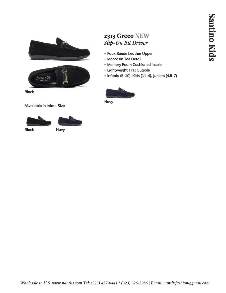 Catalogo Vol 30 Calzado por Mayoreo para hombres y ninos Nantlis Wholesale Page 34