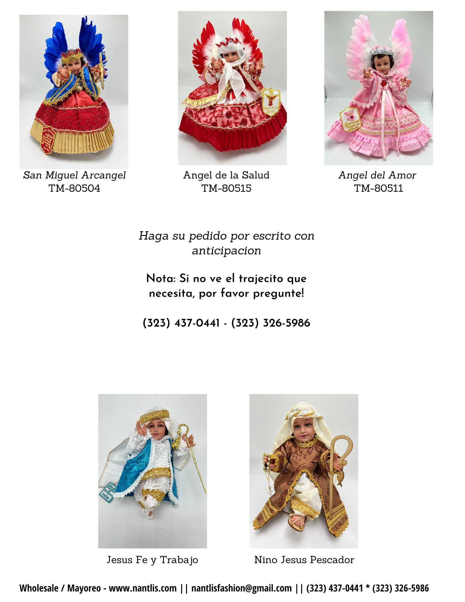 Trajes de Nino Dios por Mayoreo en Estados Unidos Nantlis page 03