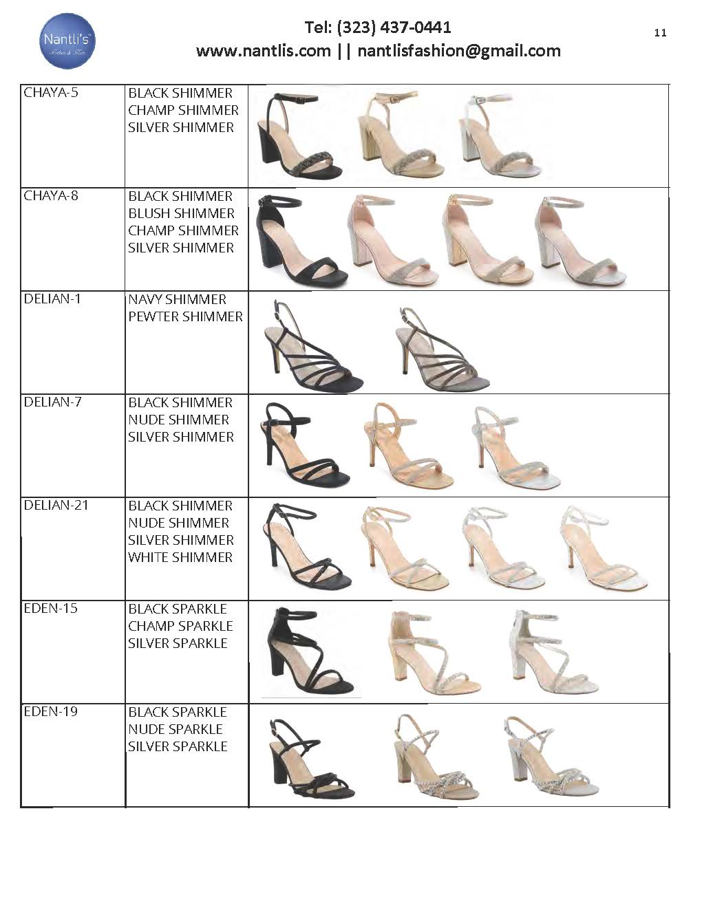 Catalogo BL-200 Calzado para mujer Wholesale Nantlis_Page_11