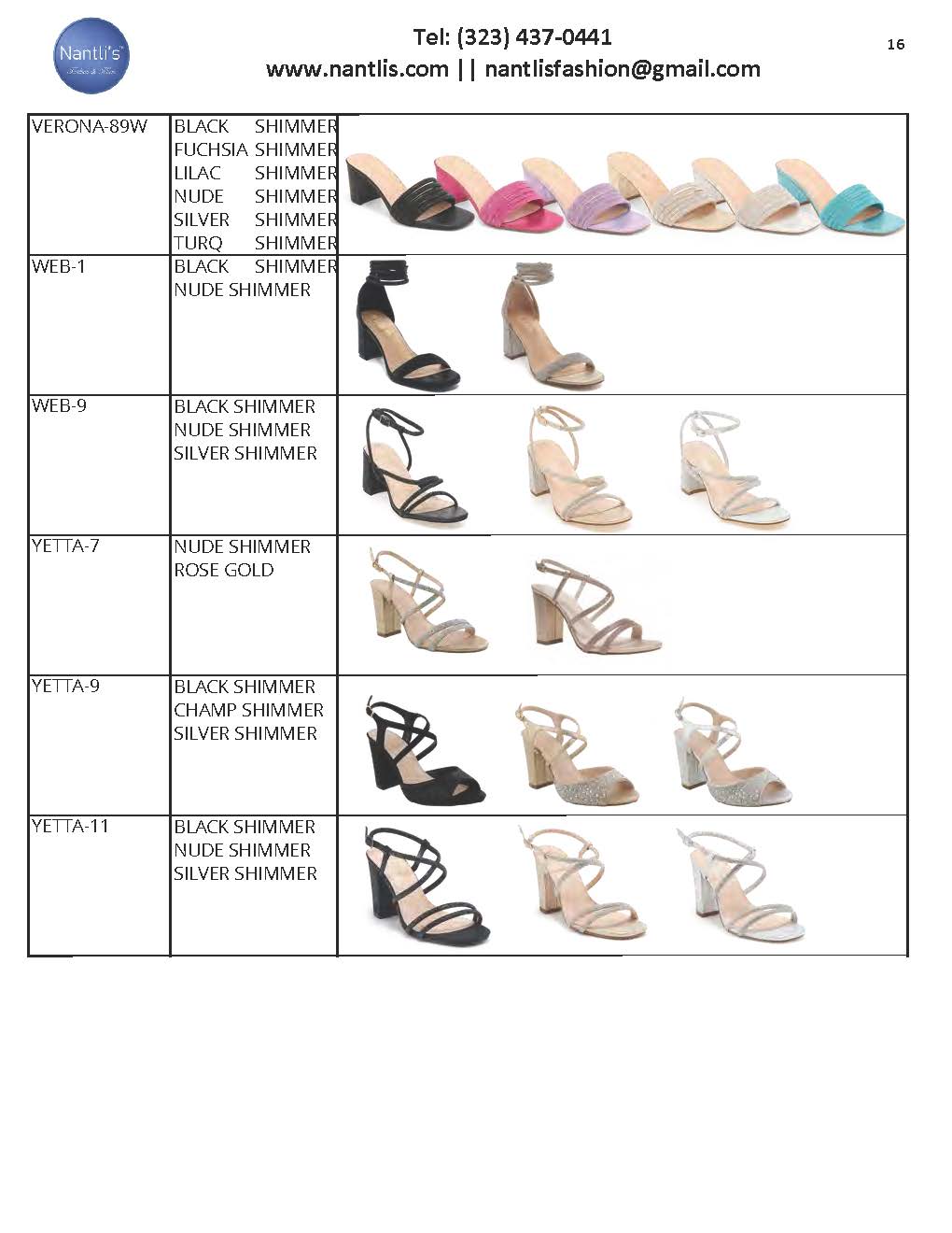 Catalogo BL-200 Calzado para mujer Wholesale Nantlis_Page_15