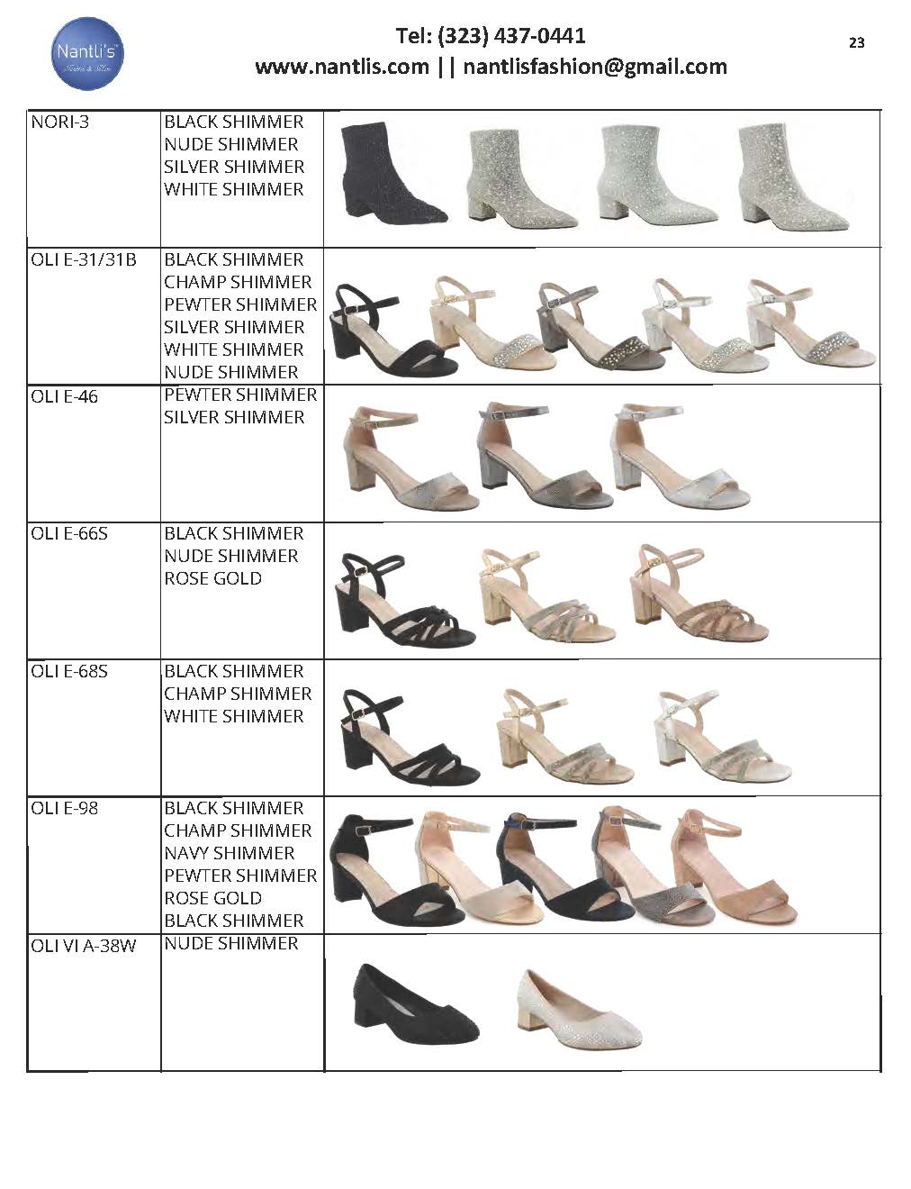 Catalogo BL-200 Calzado para mujer Wholesale Nantlis_Page_22