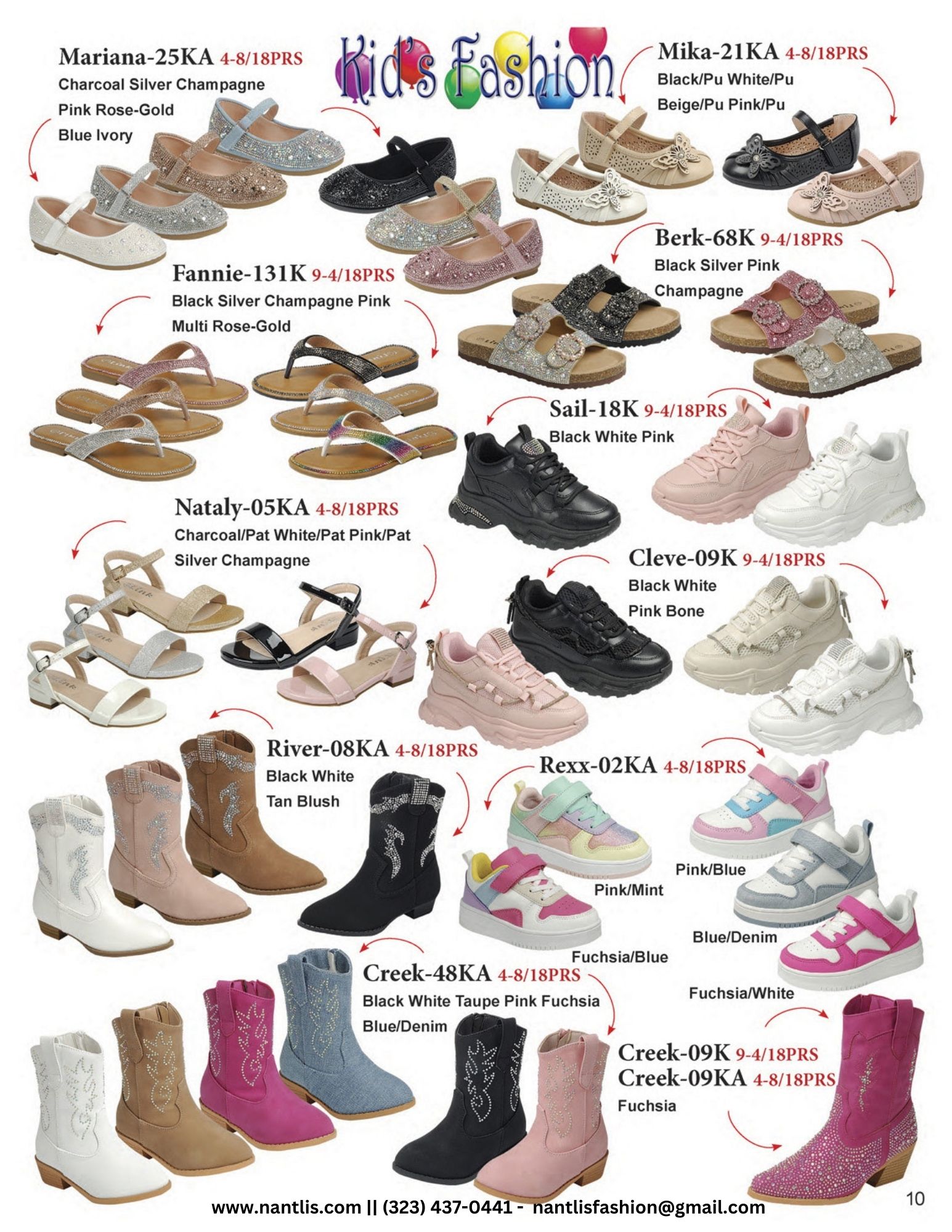 Catalogo Vol FL-303 Casual Sandals Nantlis Wholesale page 11