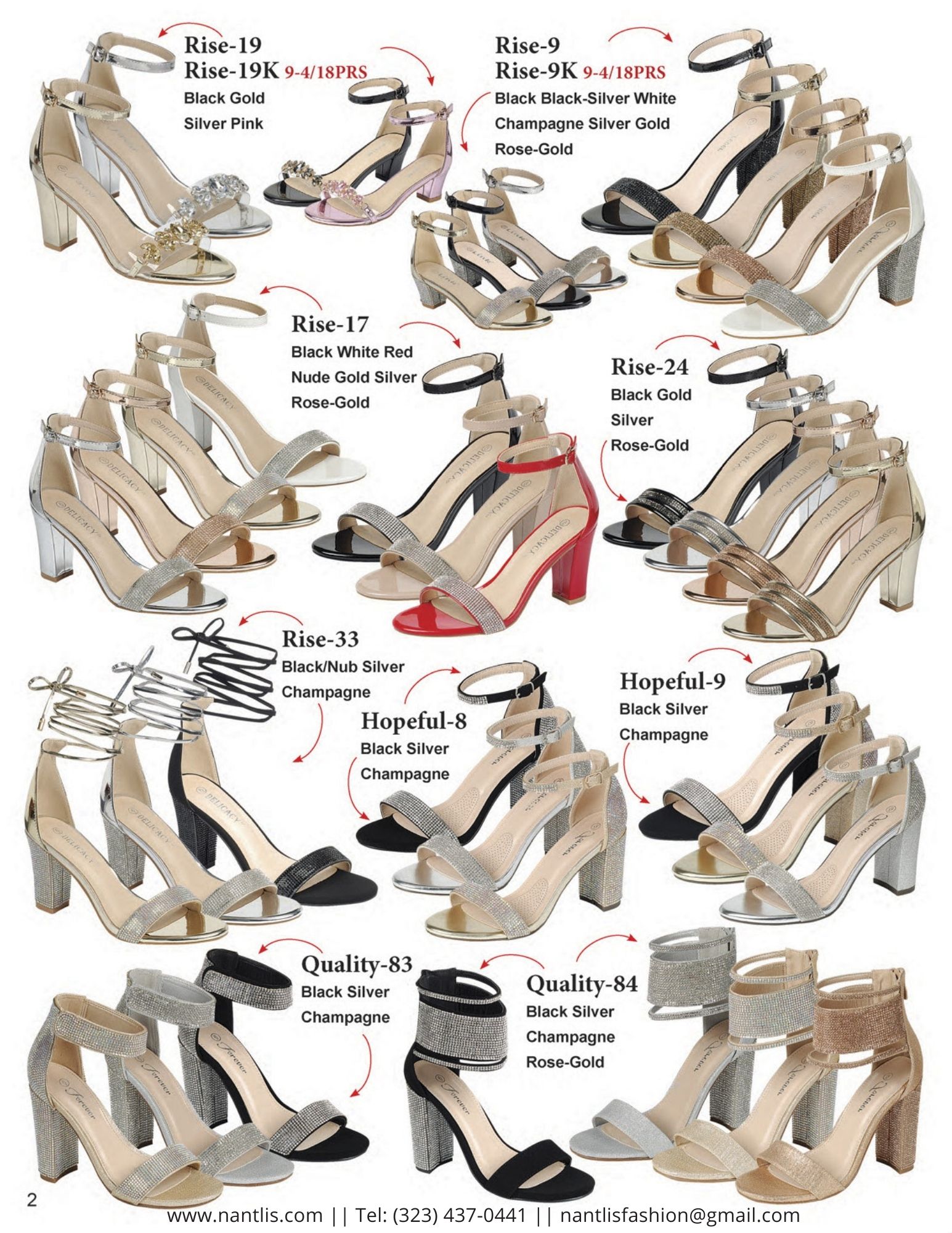 Nantlis FL-305 Calzado por mayoreo para mujeres y ninas page 03