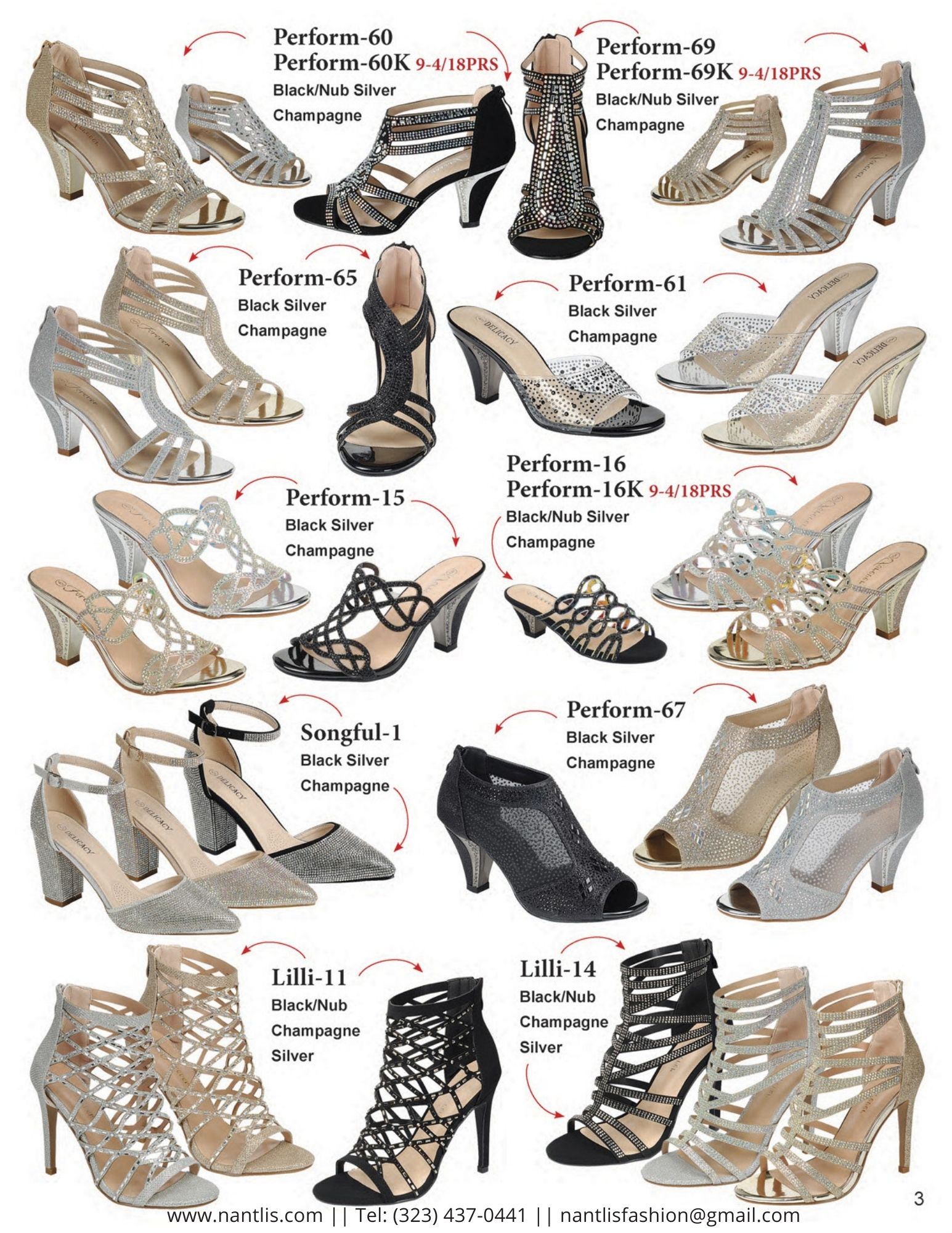 Nantlis FL-305 Calzado por mayoreo para mujeres y ninas page 04