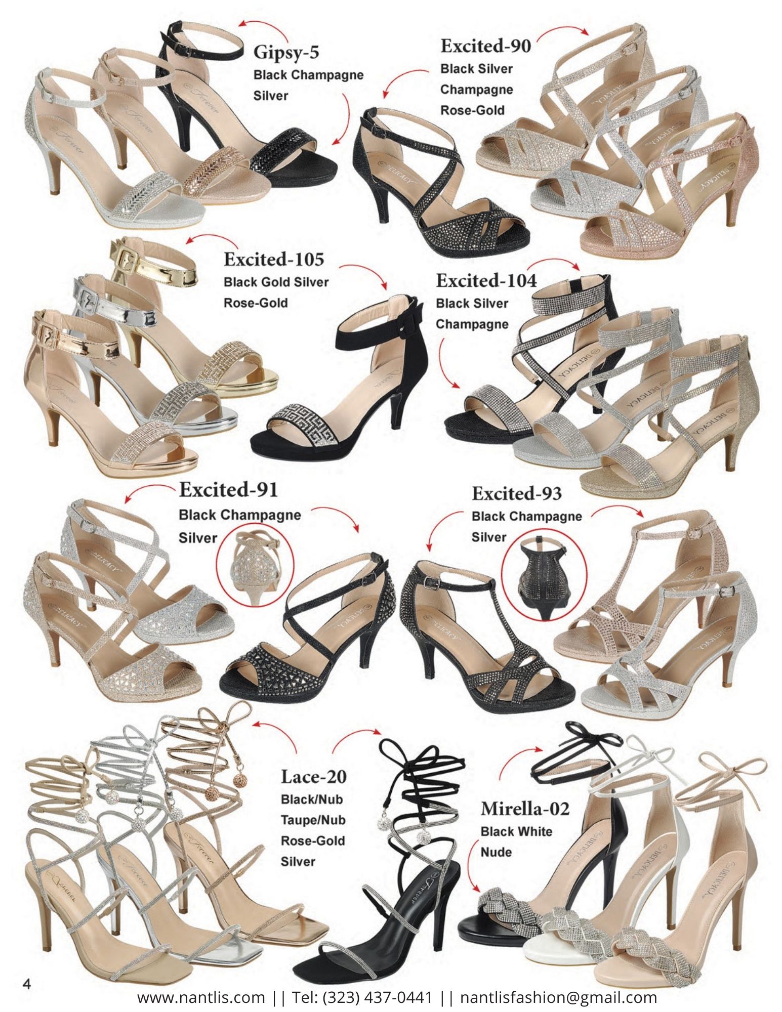 Nantlis FL-305 Calzado por mayoreo para mujeres y ninas page 05