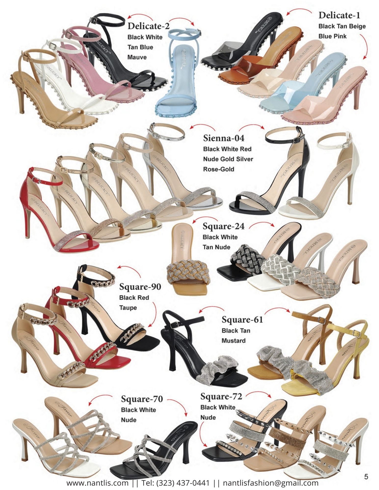 Nantlis FL-305 Calzado por mayoreo para mujeres y ninas page 06