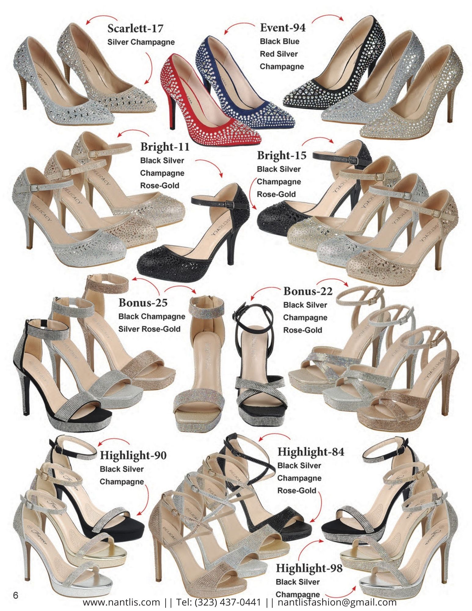 Nantlis FL-305 Calzado por mayoreo para mujeres y ninas page 07