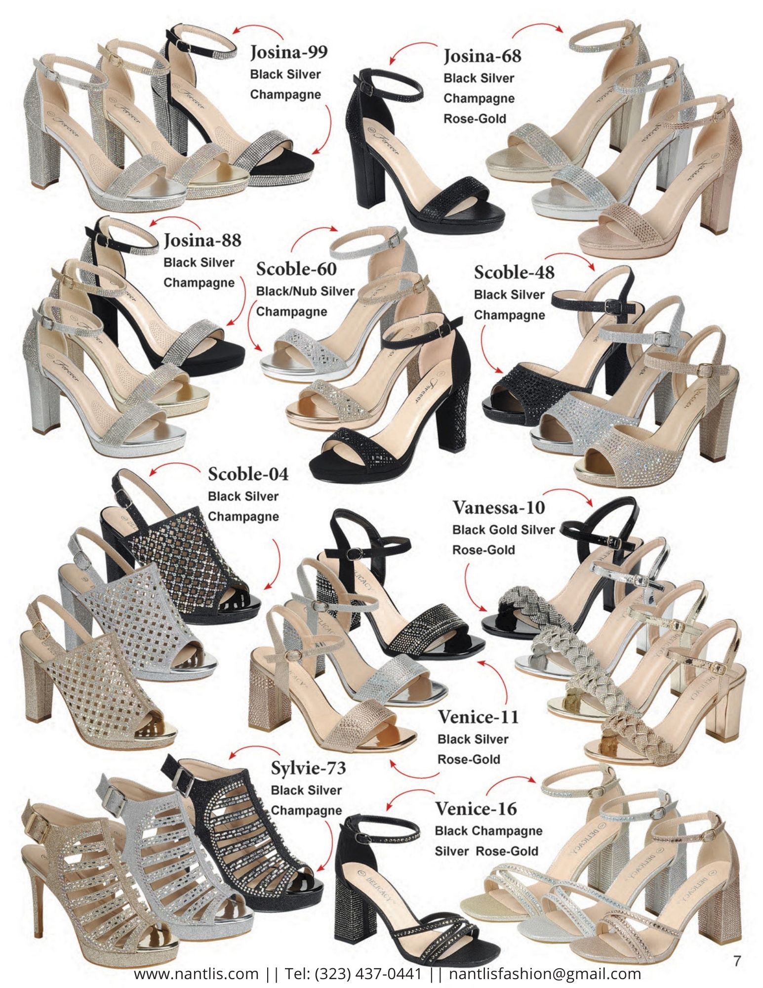 Nantlis FL-305 Calzado por mayoreo para mujeres y ninas page 08