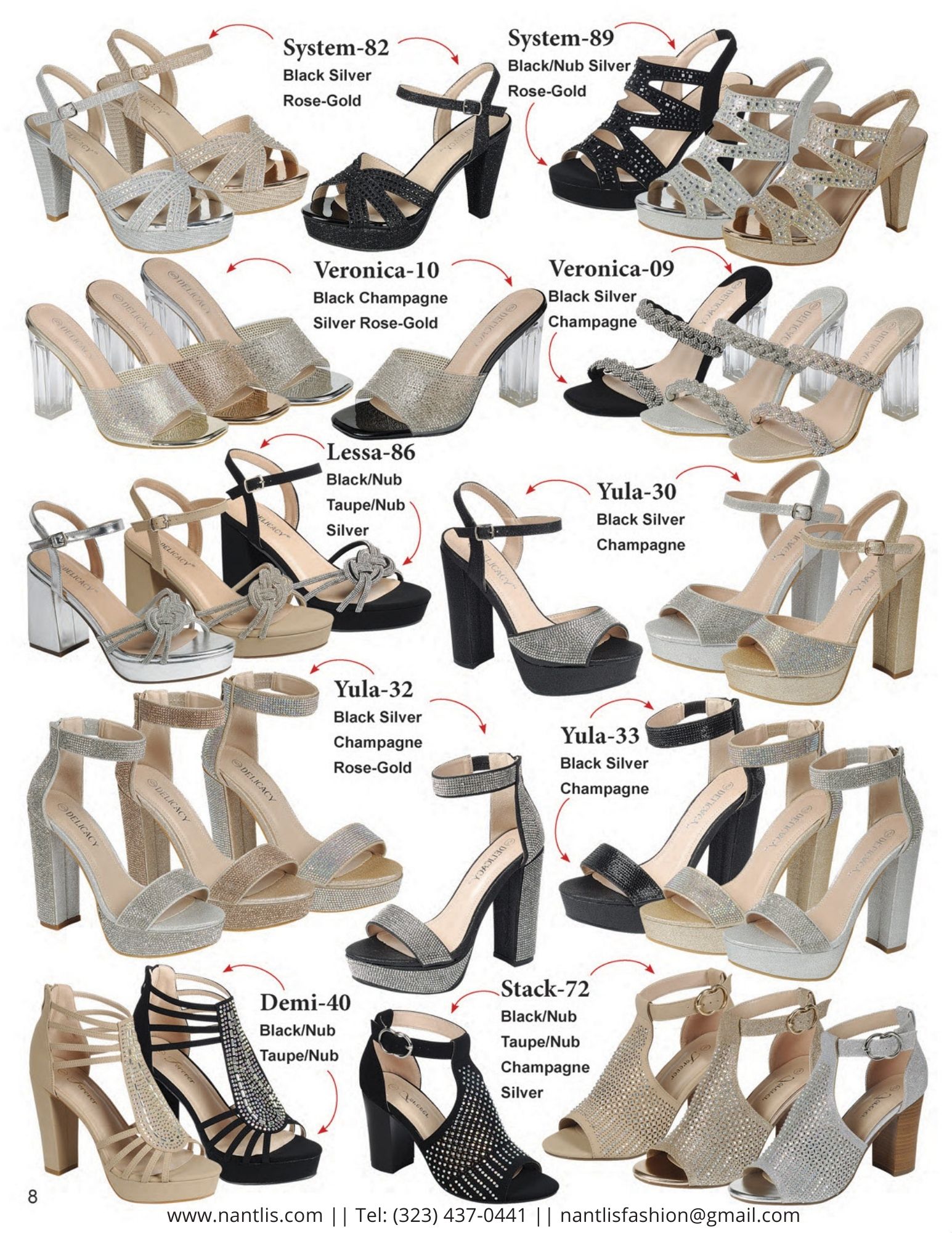Nantlis FL-305 Calzado por mayoreo para mujeres y ninas page 09