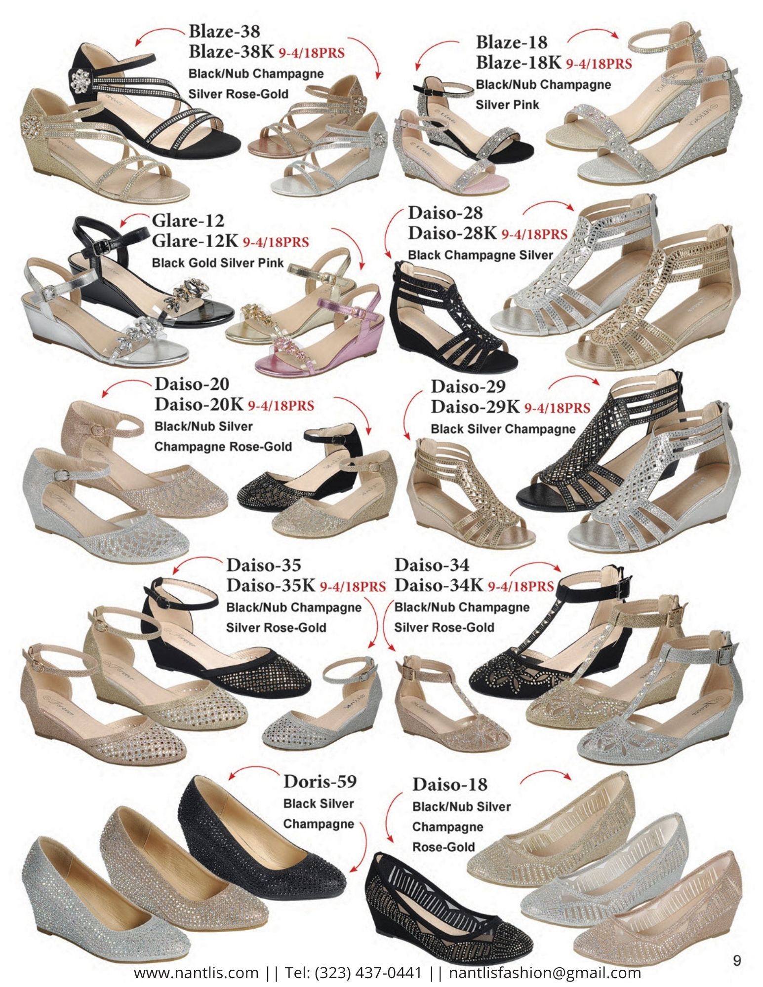 Nantlis FL-305 Calzado por mayoreo para mujeres y ninas page 10