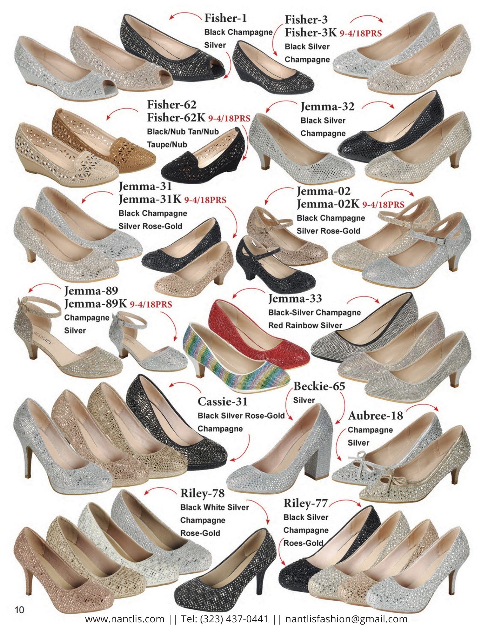 Nantlis FL-305 Calzado por mayoreo para mujeres y ninas page 11