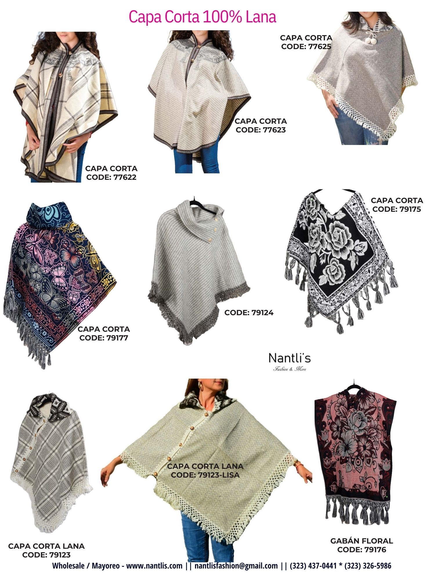 Catalogo Vol 44 Tradicion de Mexico Jorongos Gabanes Nantlis page 03