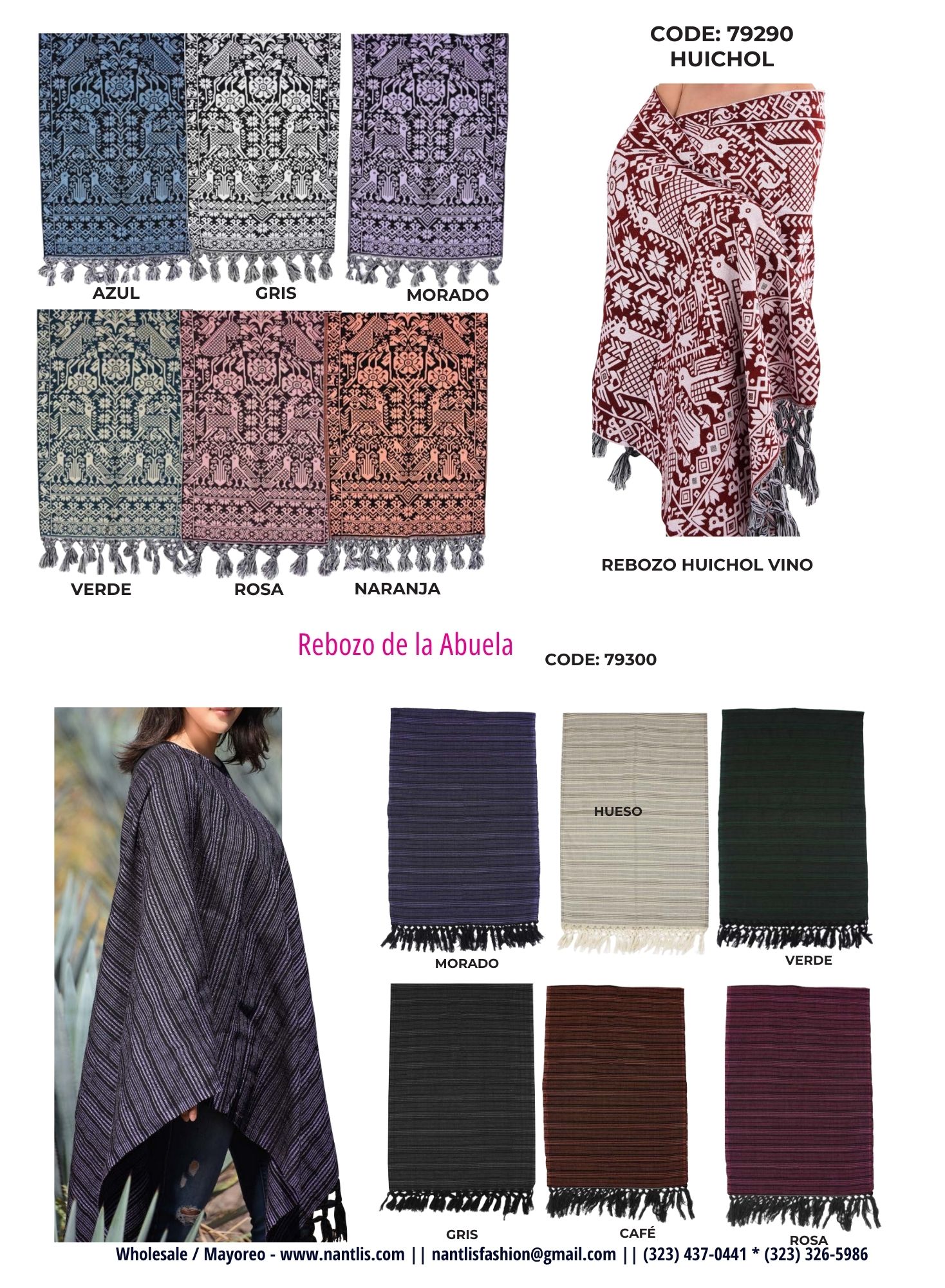 Catalogo Vol 44 Tradicion de Mexico Jorongos Gabanes Nantlis page 14