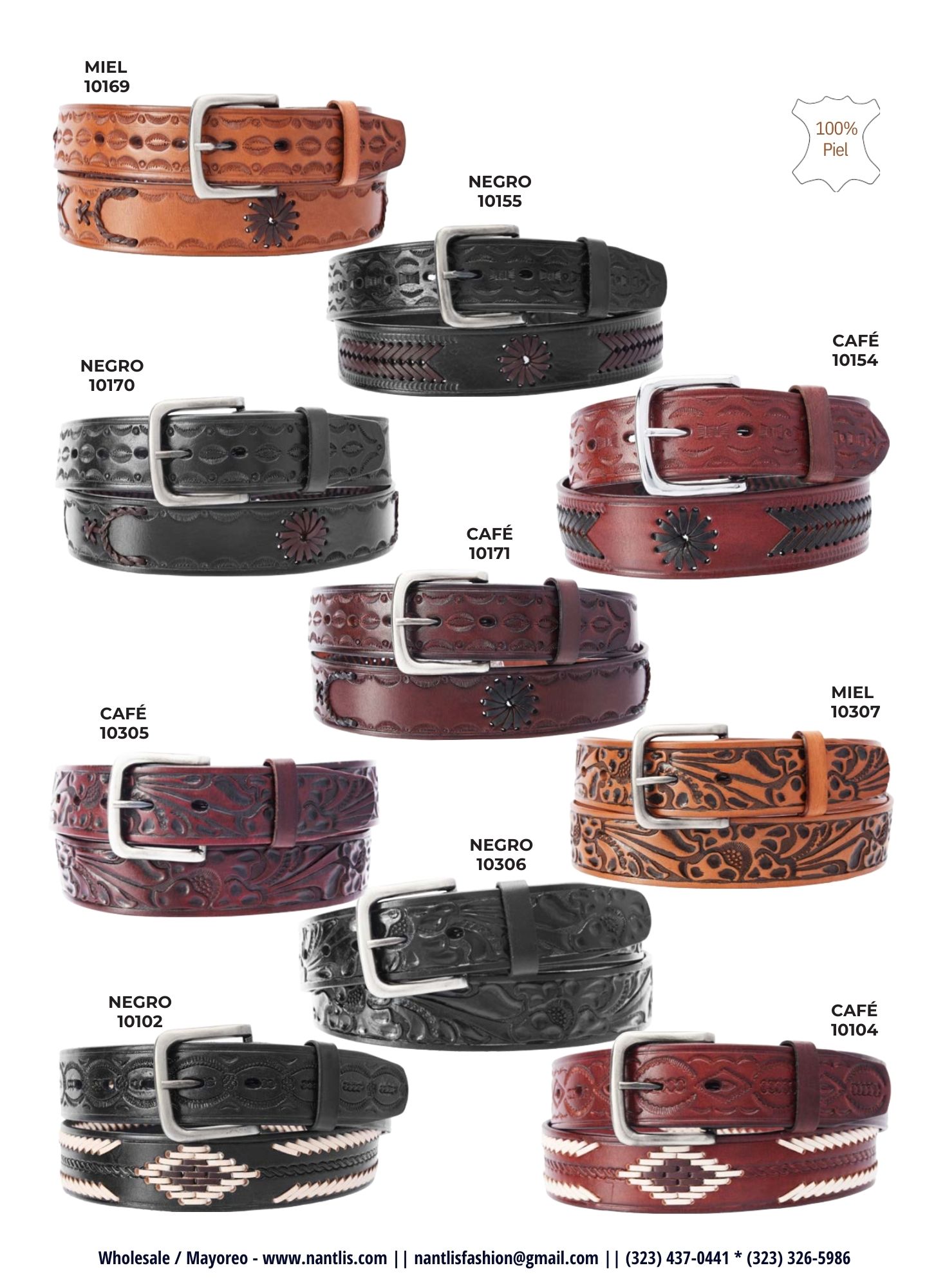 Vol 42 Tradicion de Mexico Cintos Hebillas Carteras Nantlis page 06