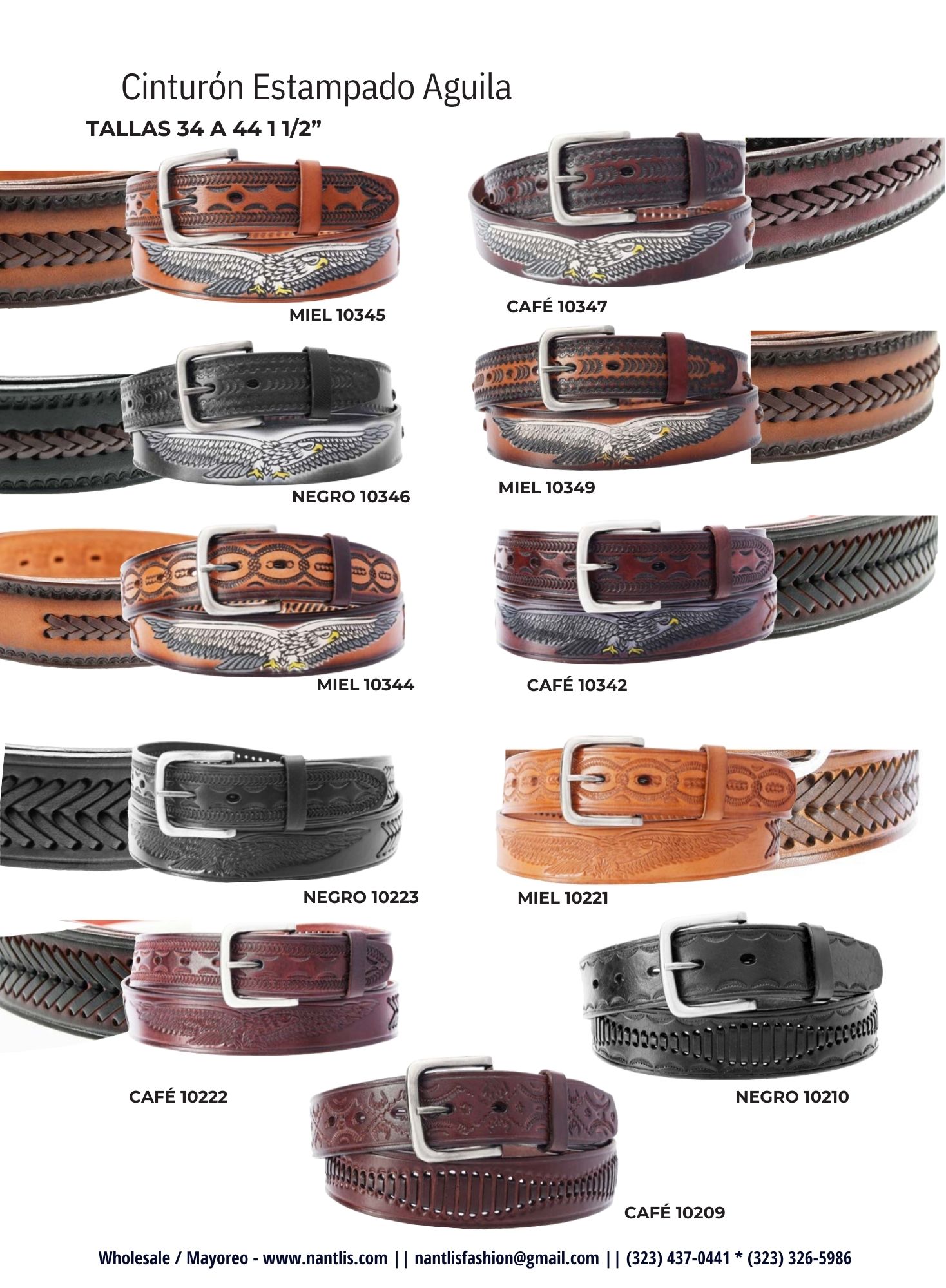 Vol 42 Tradicion de Mexico Cintos Hebillas Carteras Nantlis page 10