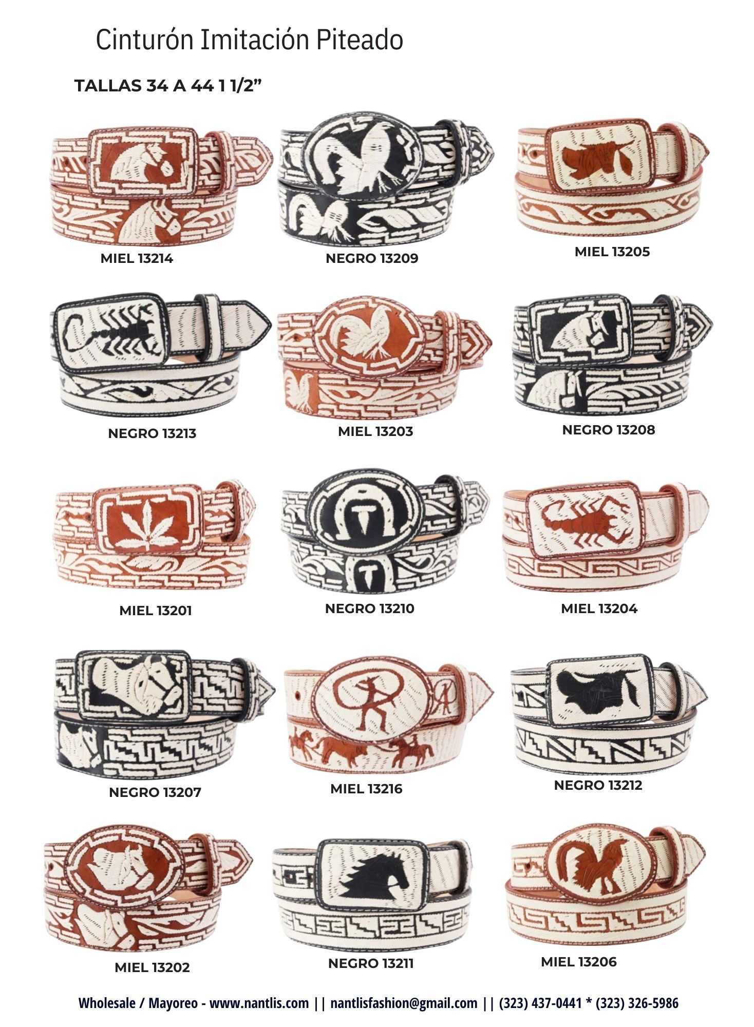 Vol 42 Tradicion de Mexico Cintos Hebillas Carteras Nantlis page 24